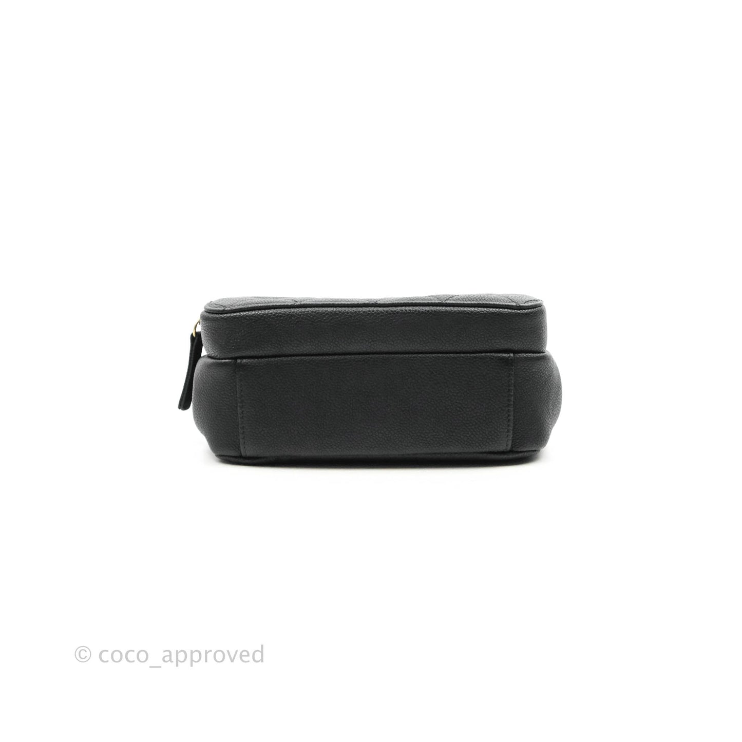 Chanel Small Flap Bag Black Caviar Gold Hardware 19B