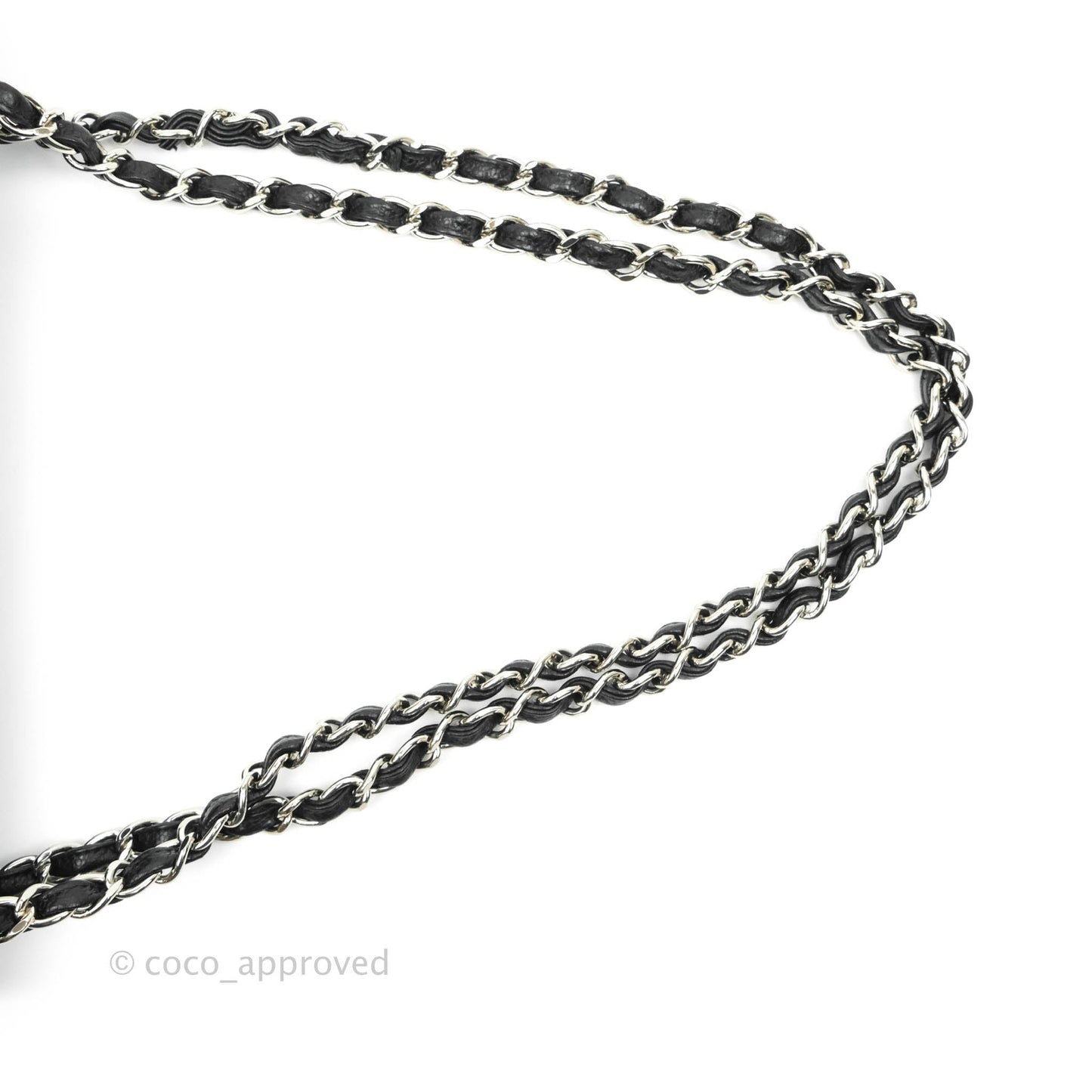 Chanel Jumbo Double Flap Black Caviar Silver Hardware⁣⁣