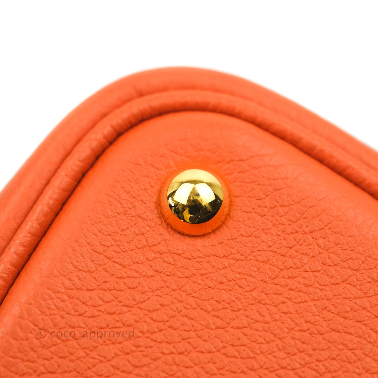 Hermès Bolide Mini 1923 Evercolour Terre Battue/Anemone Verso Gold Hardware