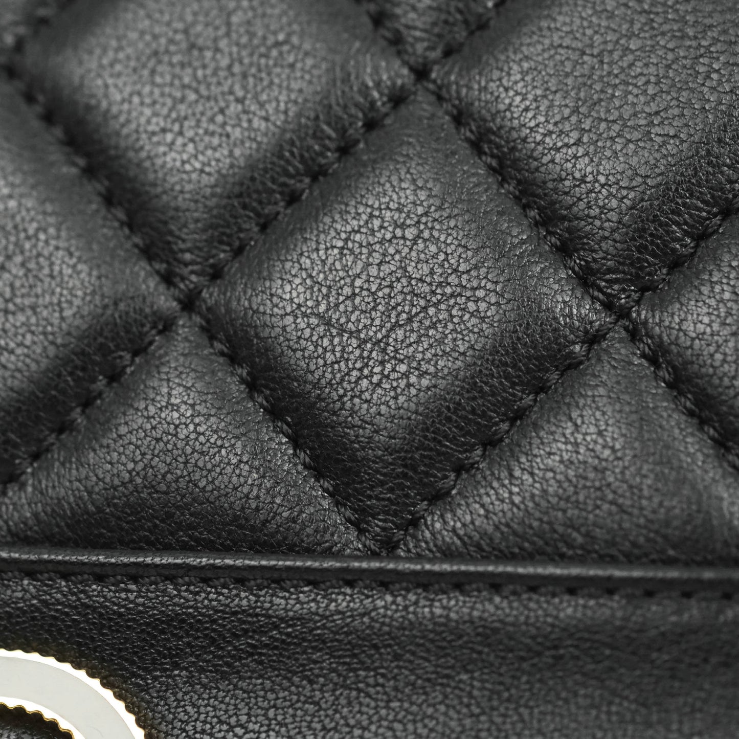 Chanel Mademoiselle Flap Bag Black Calfskin Gold Hardware