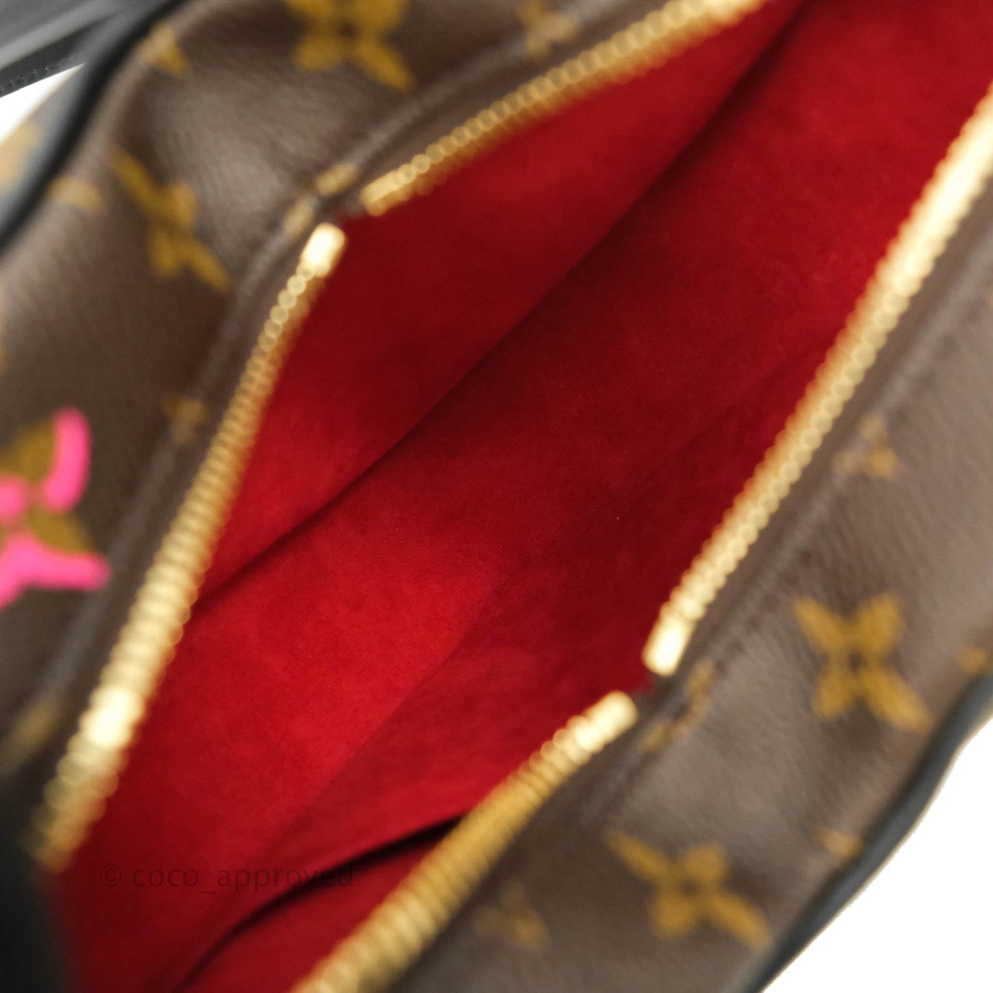 Louis Vuitton Fall In Love Sac Cœur Crossbody Black Monogram Canvas Limited Edition