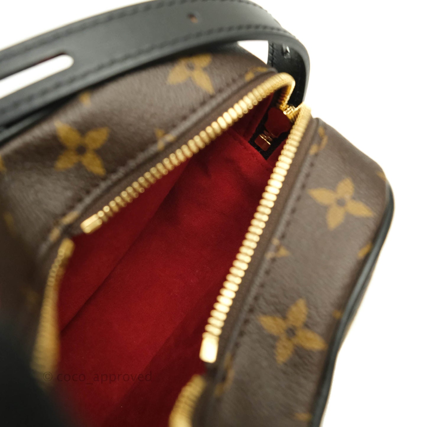 Louis Vuitton Fall In Love Sac Cœur Crossbody Black Monogram Canvas Limited Edition
