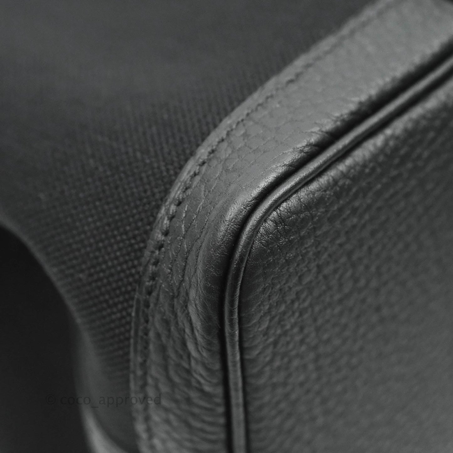 Hermès Garden Party 30 Canvas Black