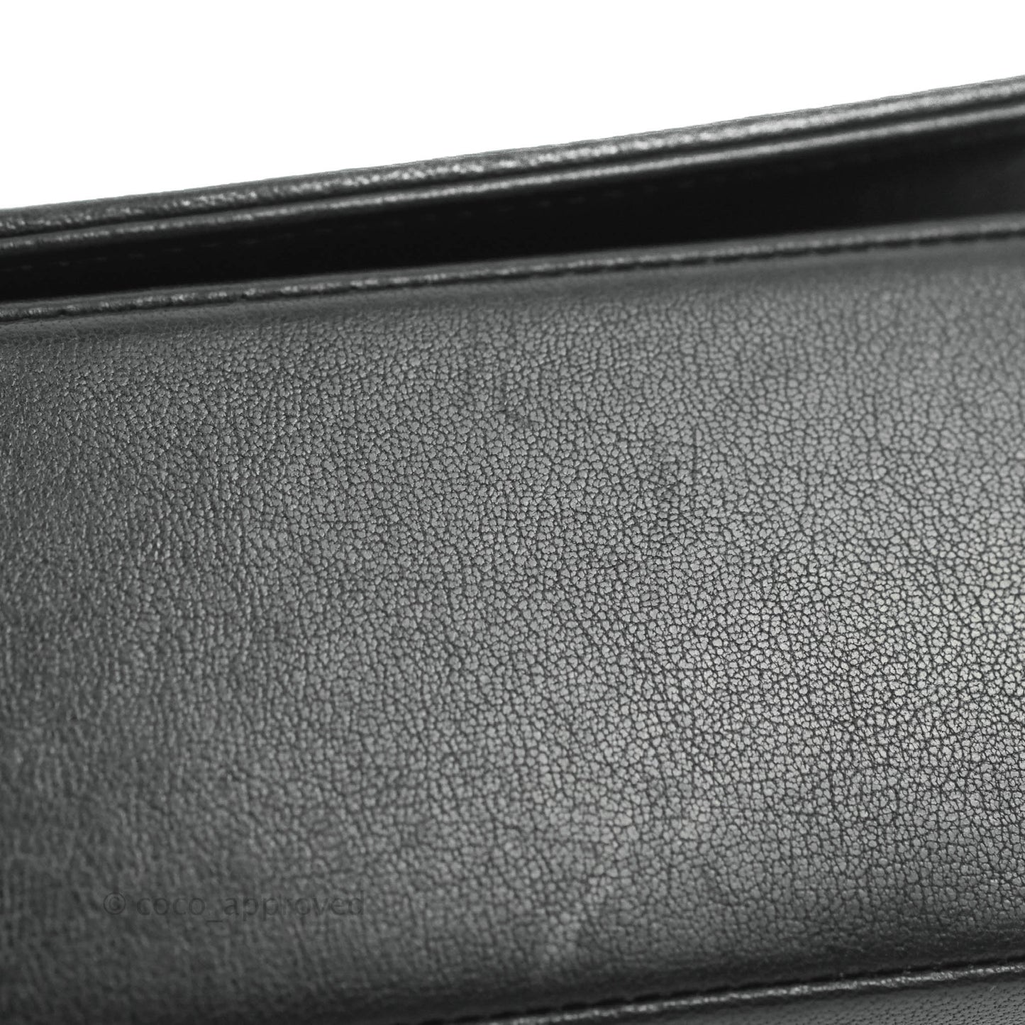 Chanel Mademoiselle Flap Bag Black Calfskin Gold Hardware