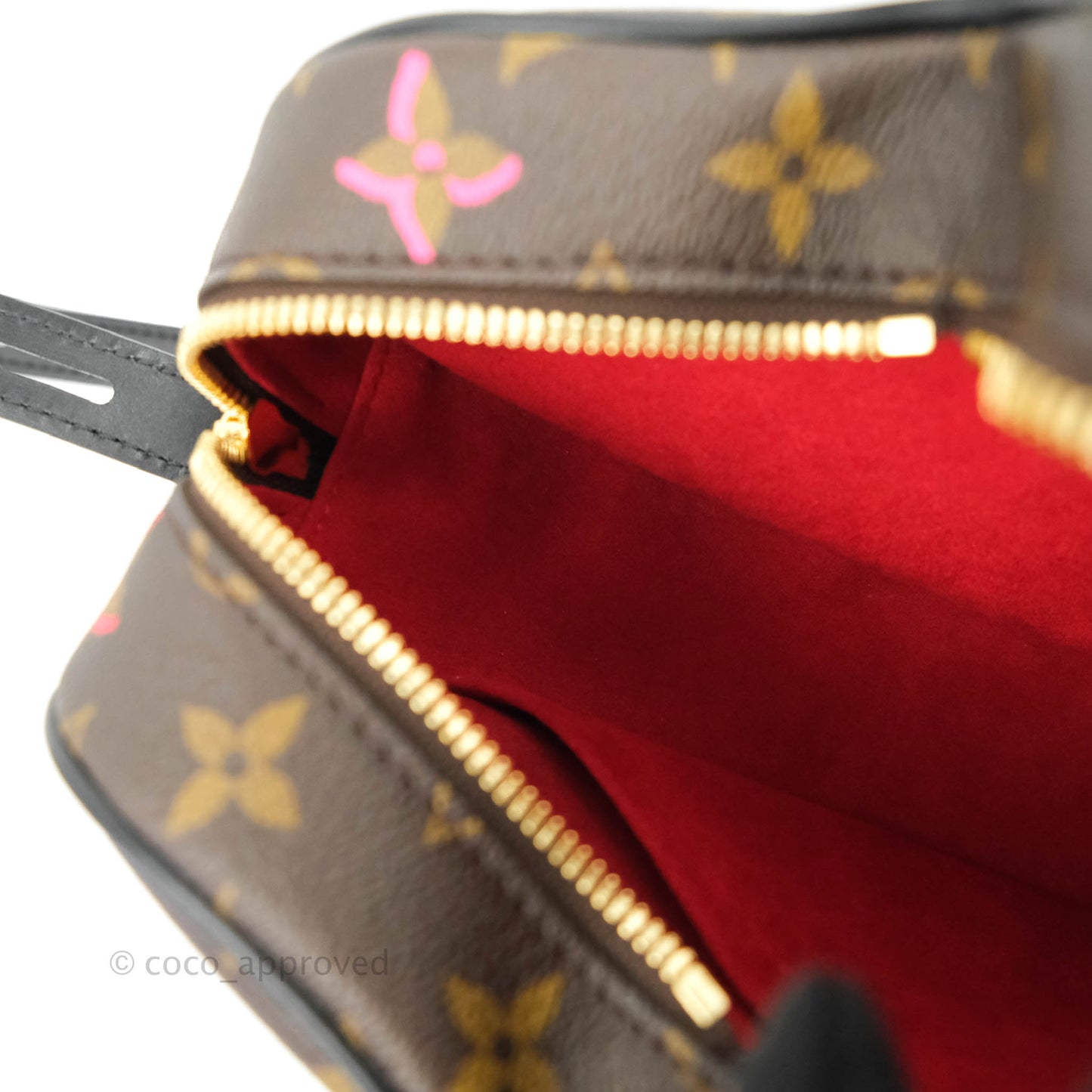 Louis Vuitton Fall In Love Sac Cœur Crossbody Black Monogram Canvas Limited Edition