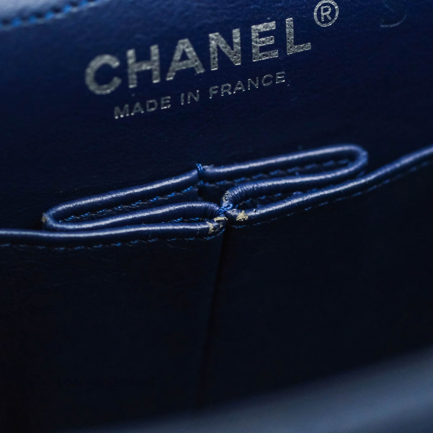 Chanel Reissue 227 Quilted Navy Aged Calfskin Ruthenium Hardware