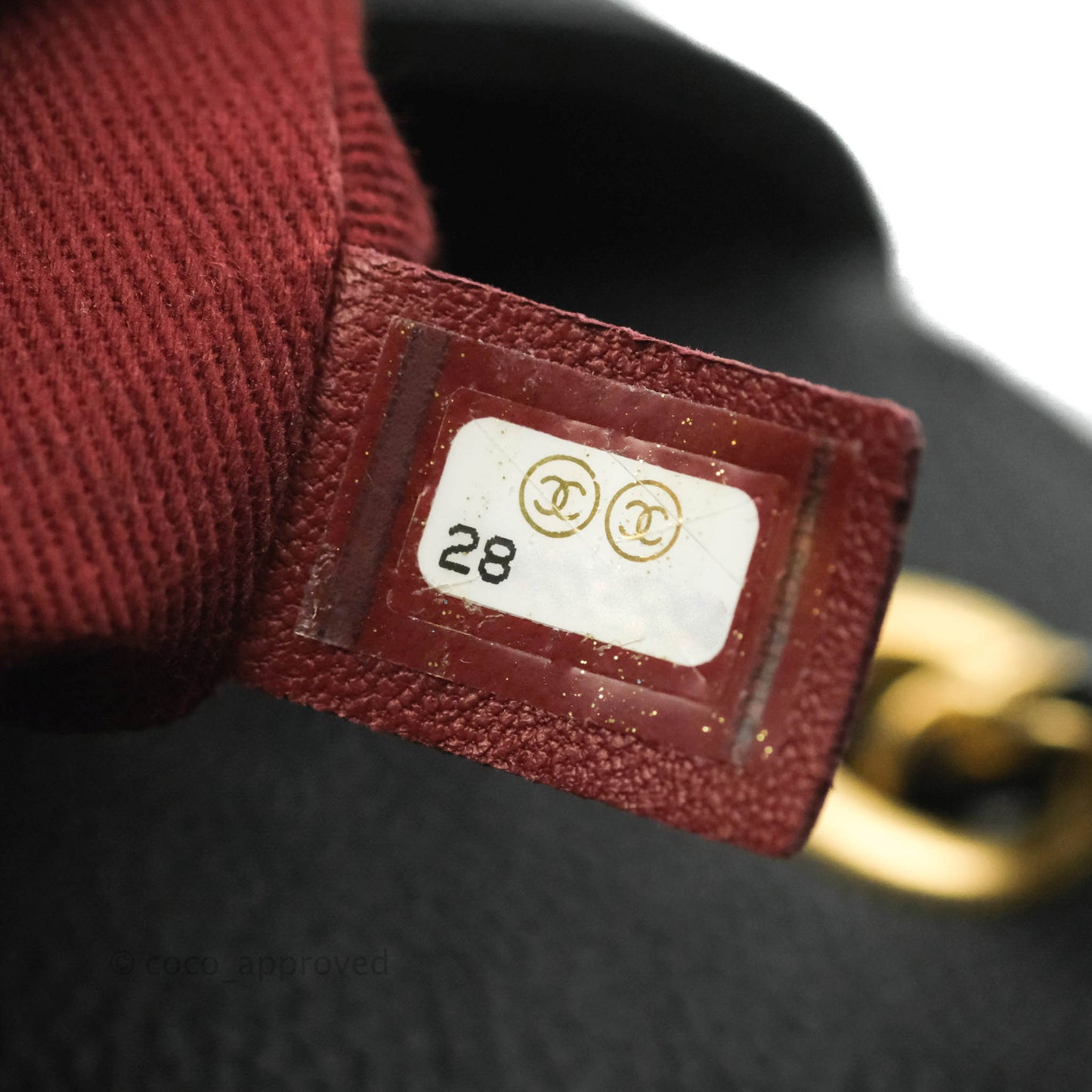 Chanel Small Flap Bag Black Caviar Gold Hardware 19B