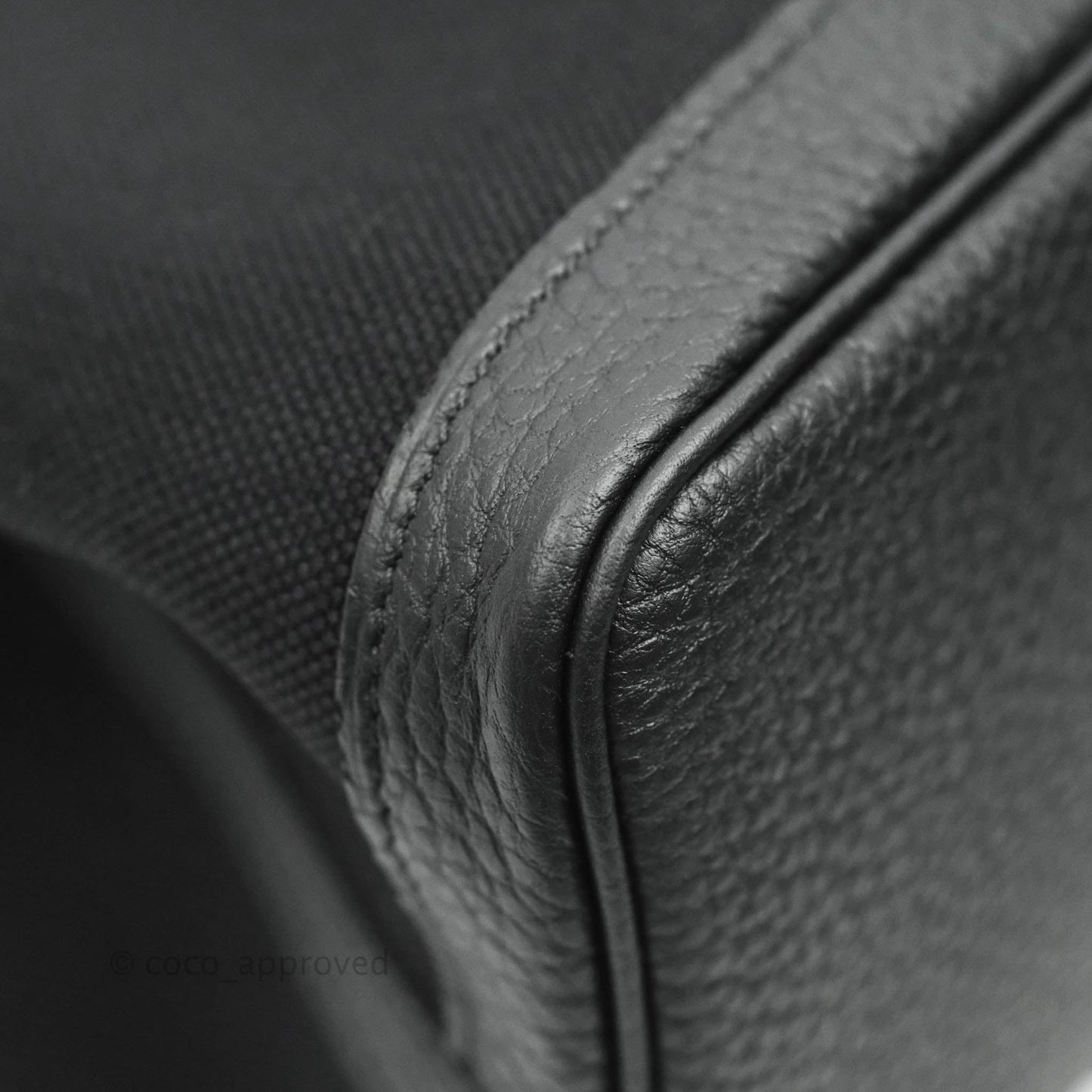 Hermès Garden Party 30 Canvas Black