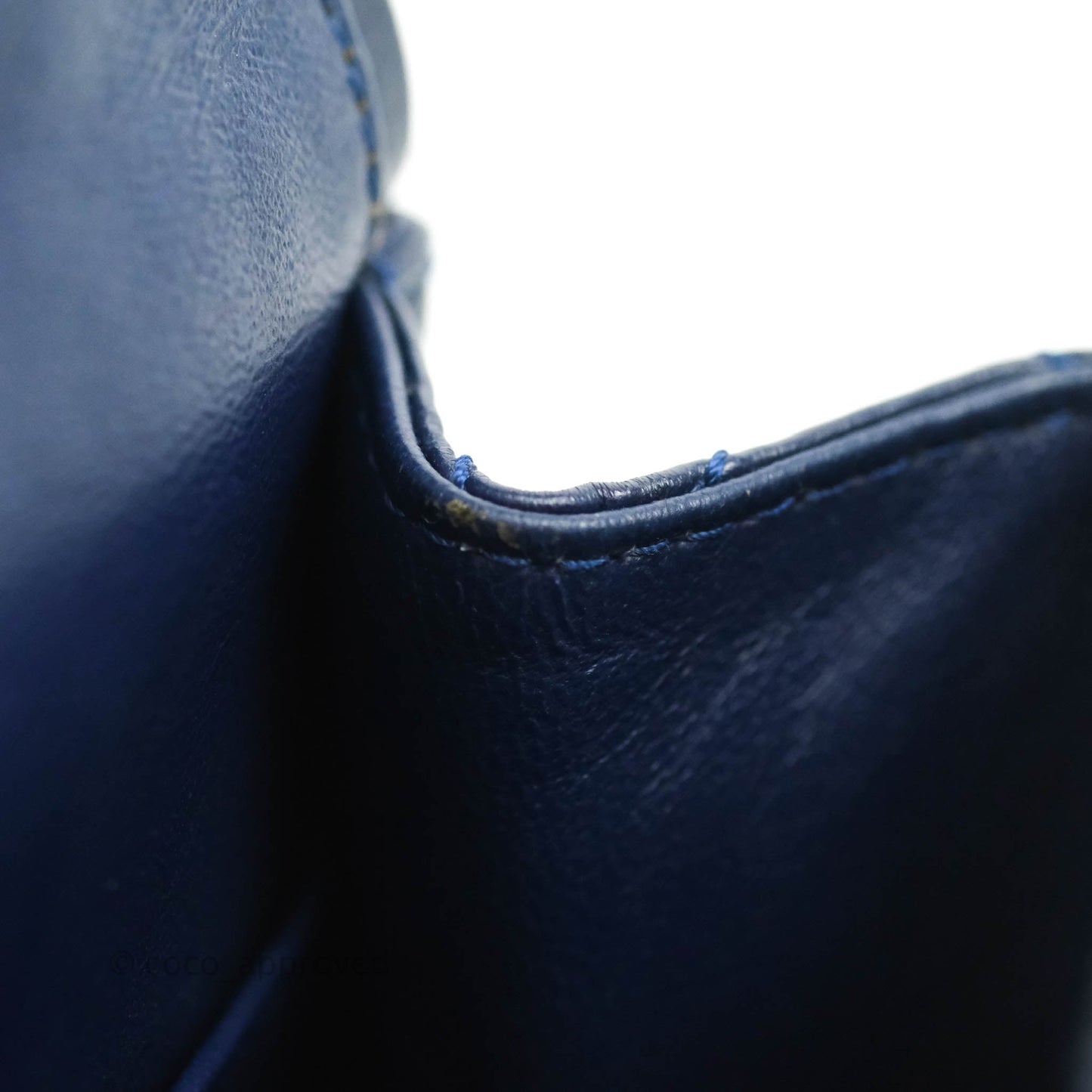 Chanel Reissue 227 Quilted Navy Aged Calfskin Ruthenium Hardware
