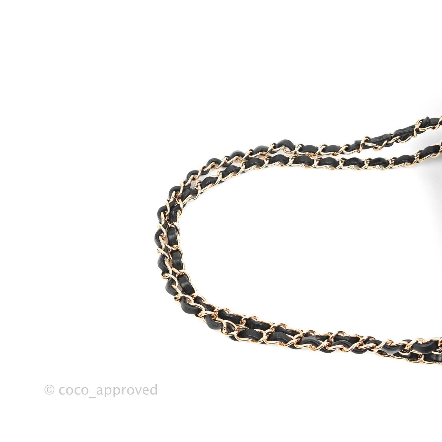 Chanel Classic Small S/M Flap Black Lambskin Rose Pink-Gold Hardware