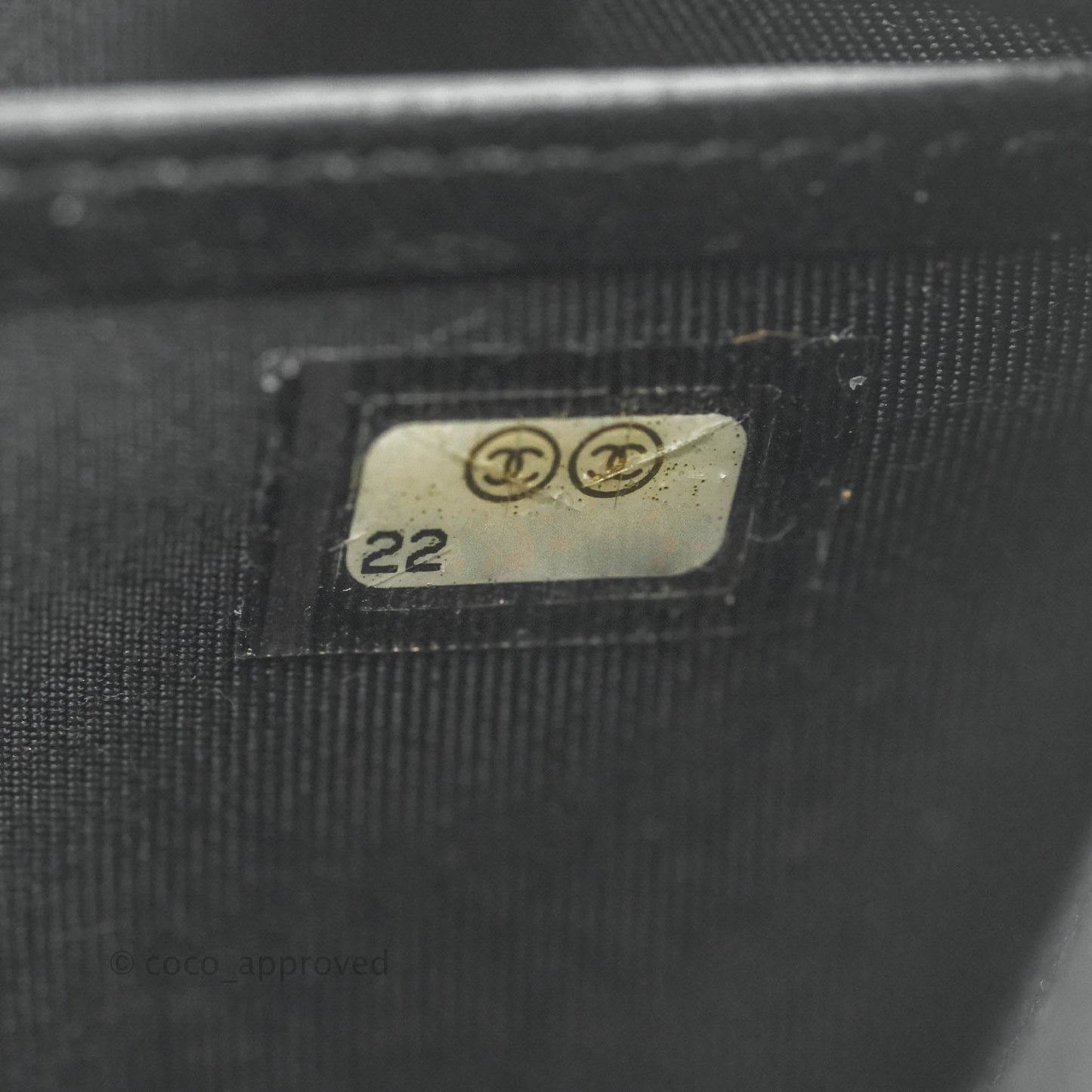 Chanel Chevron Zipped Around Long Wallet All Black Lambskin