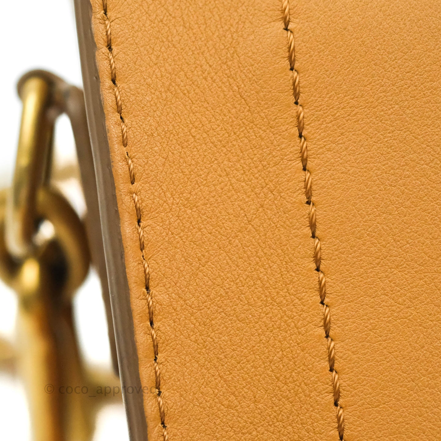 Chanel Quilted Flap With Coin Purse Caramel Calfskin Aged Gold Hardware 19K