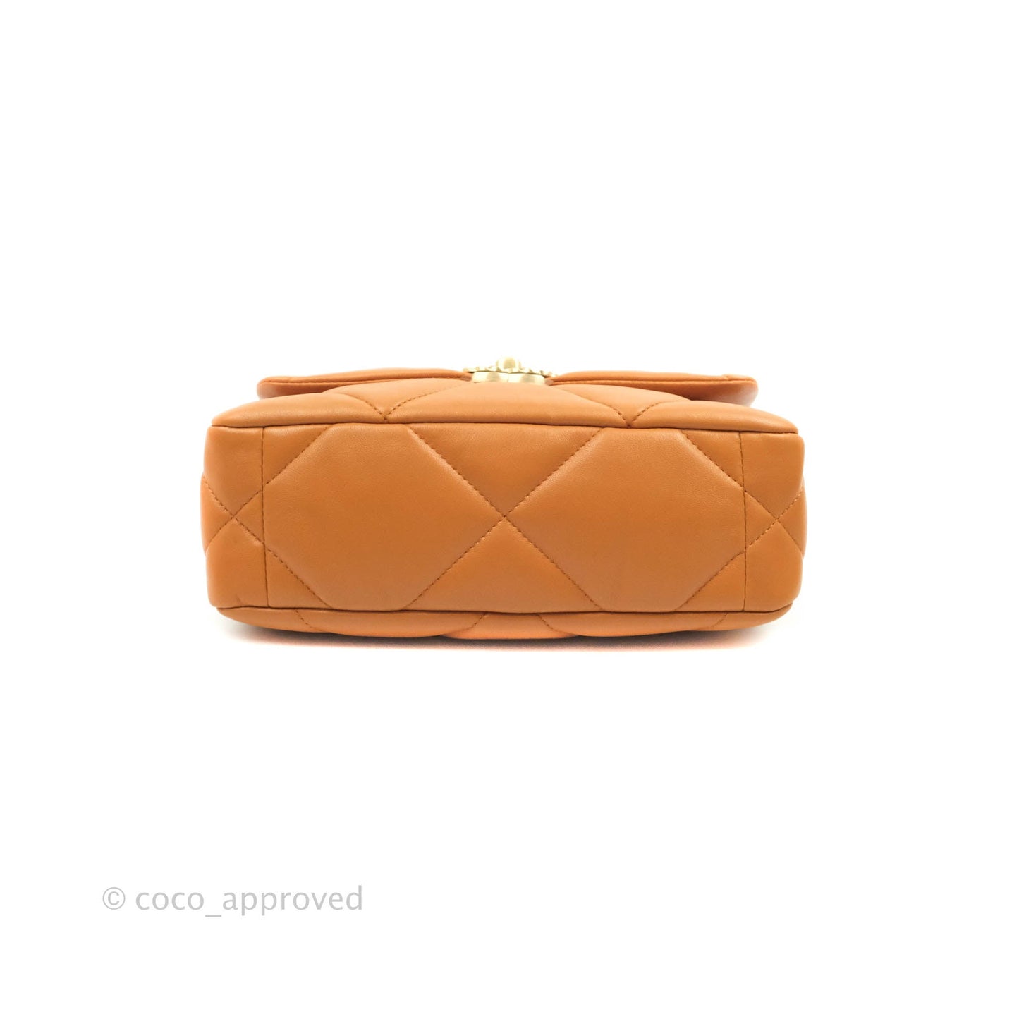 Chanel 19 Small Caramel Brown Mixed Hardware 21A