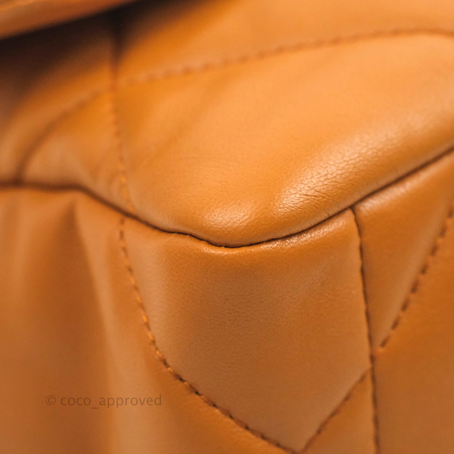 Chanel 19 Small Caramel Brown Mixed Hardware 21A