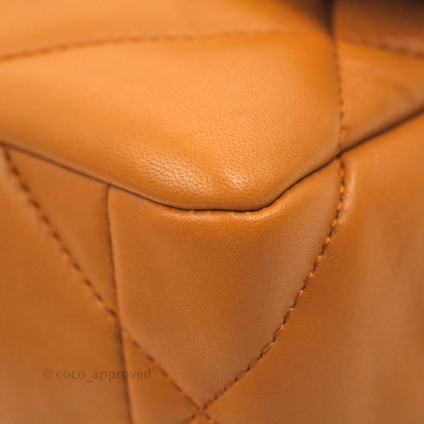 Chanel 19 Small Caramel Brown Mixed Hardware 21A
