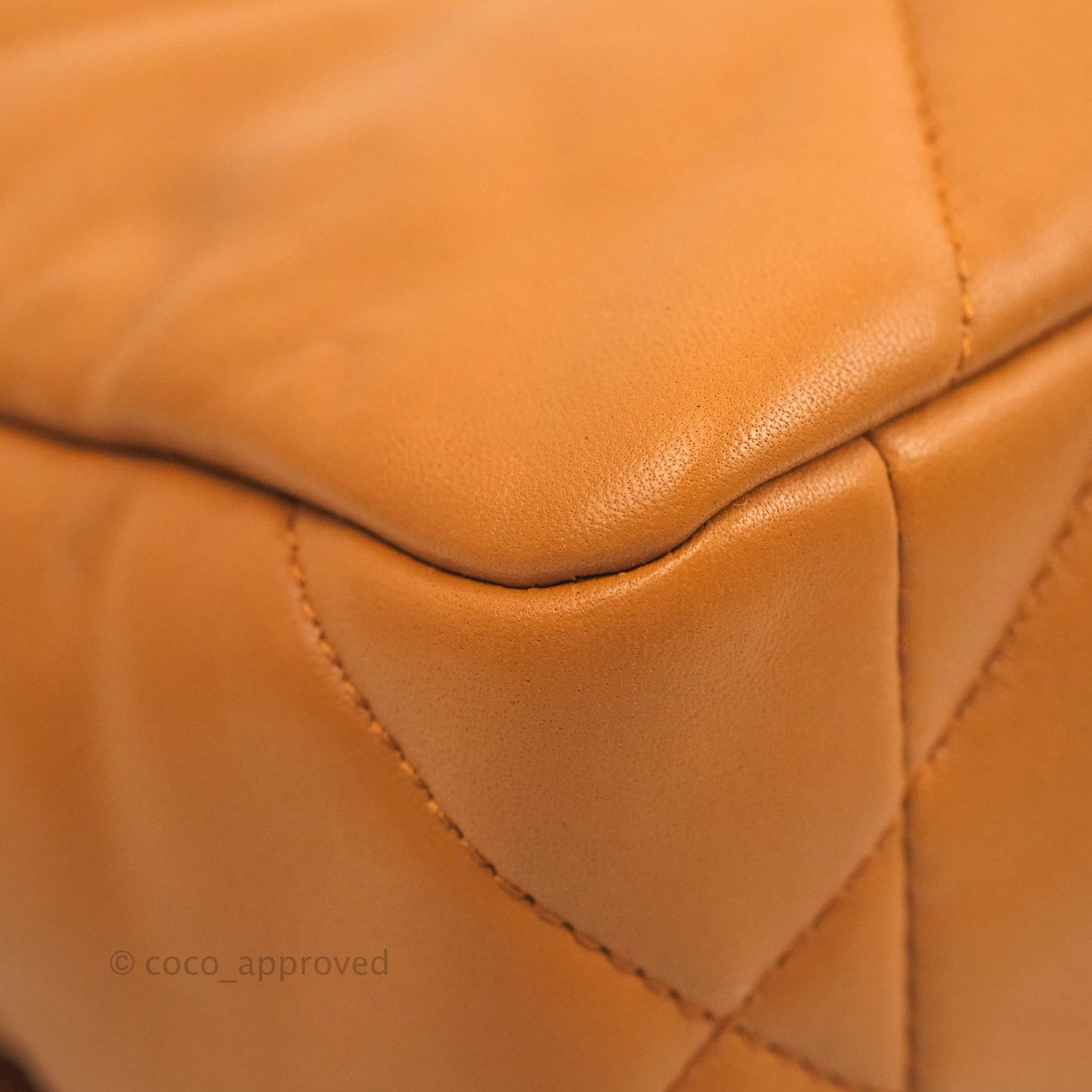 Chanel 19 Small Caramel Brown Mixed Hardware 21A
