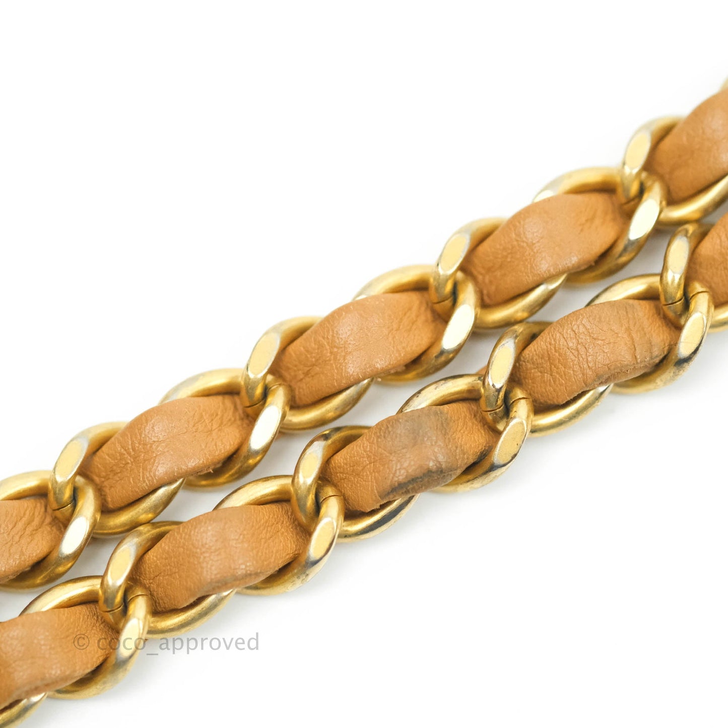Chanel Quilted Flap With Coin Purse Caramel Calfskin Aged Gold Hardware 19K
