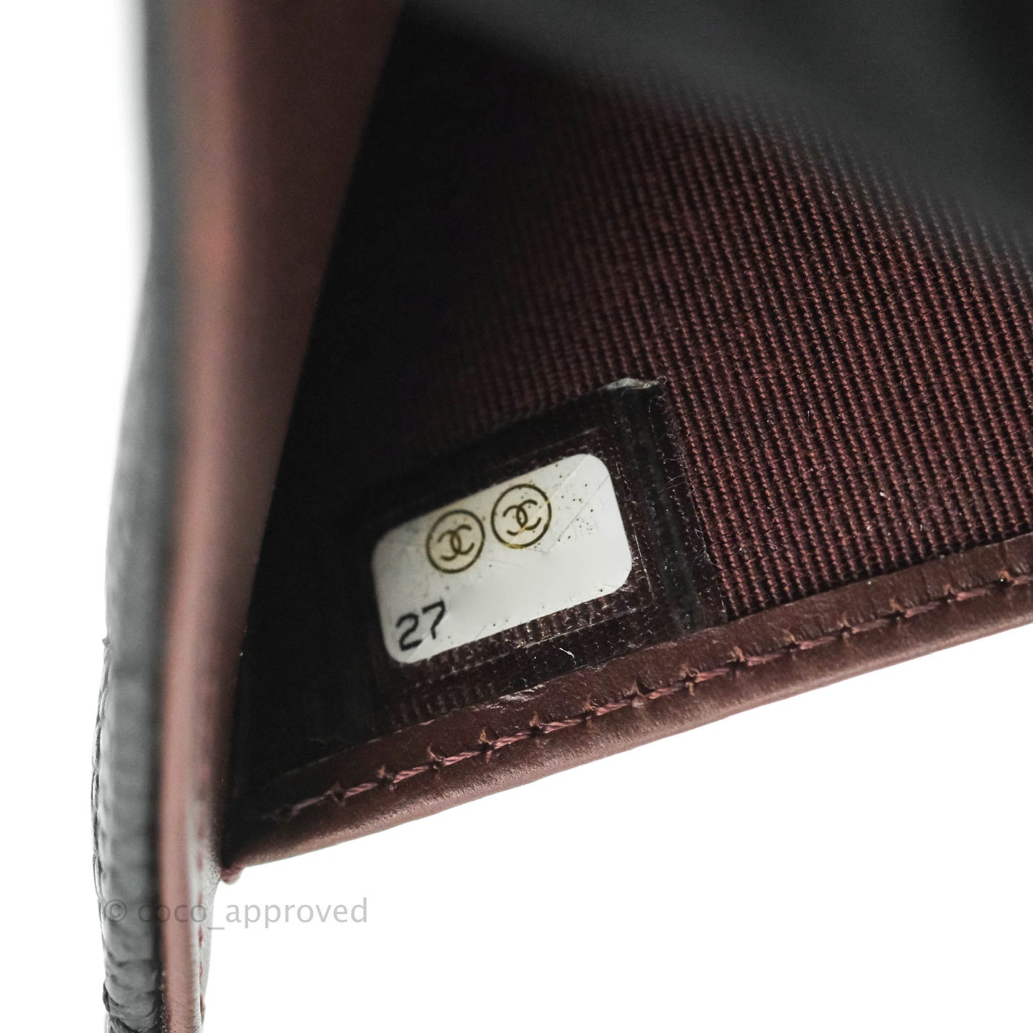 Chanel Classic Short Flap Wallet Black Caviar Gold Hardware
