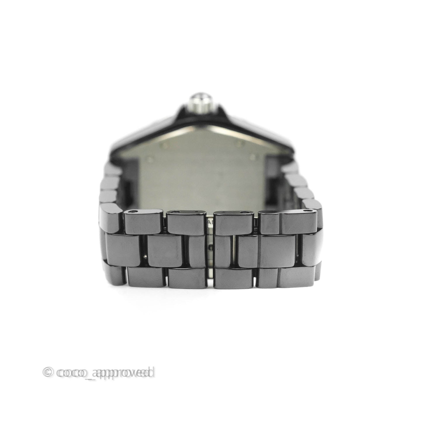 Chanel J12 Automatic Phantom Black Dial Black Ceramic Strap Women's Watch
