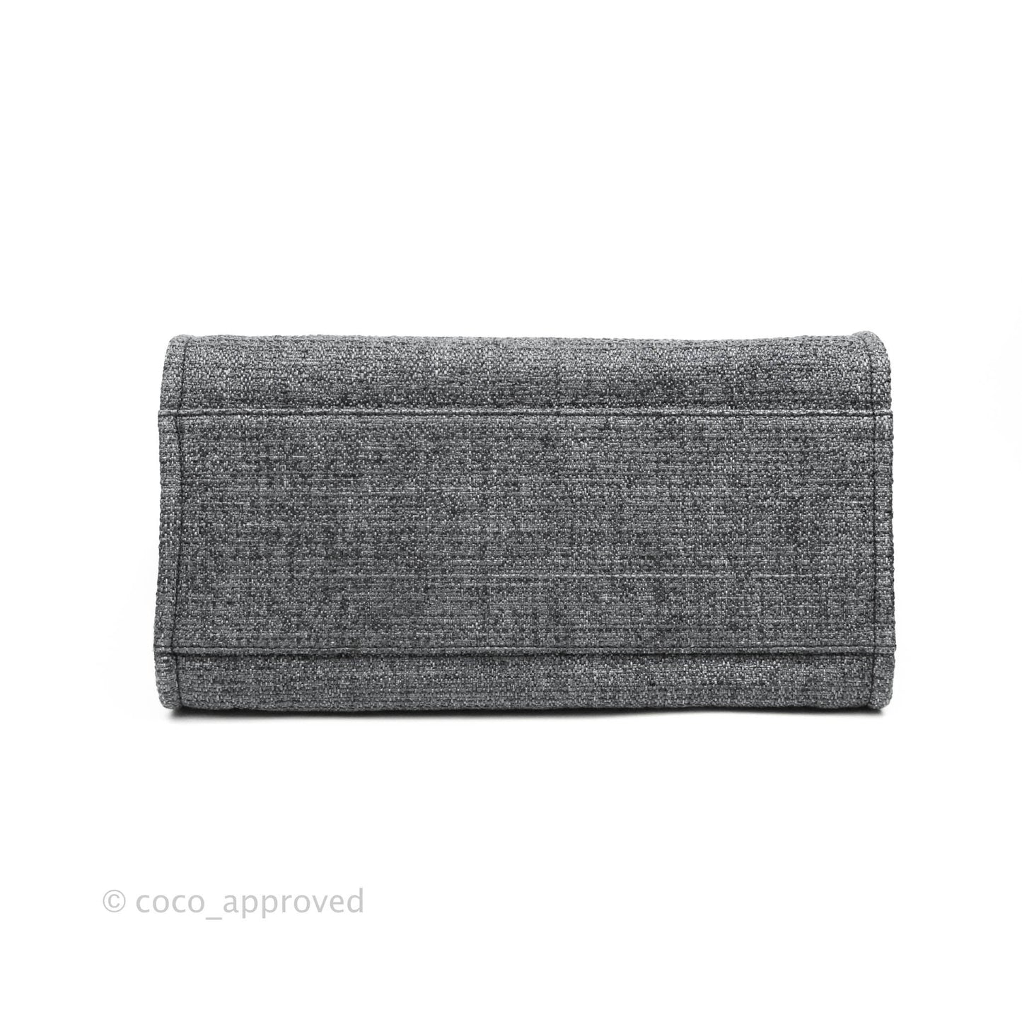 Chanel Deauville Charcoal Grey Canvas Gold Hardware