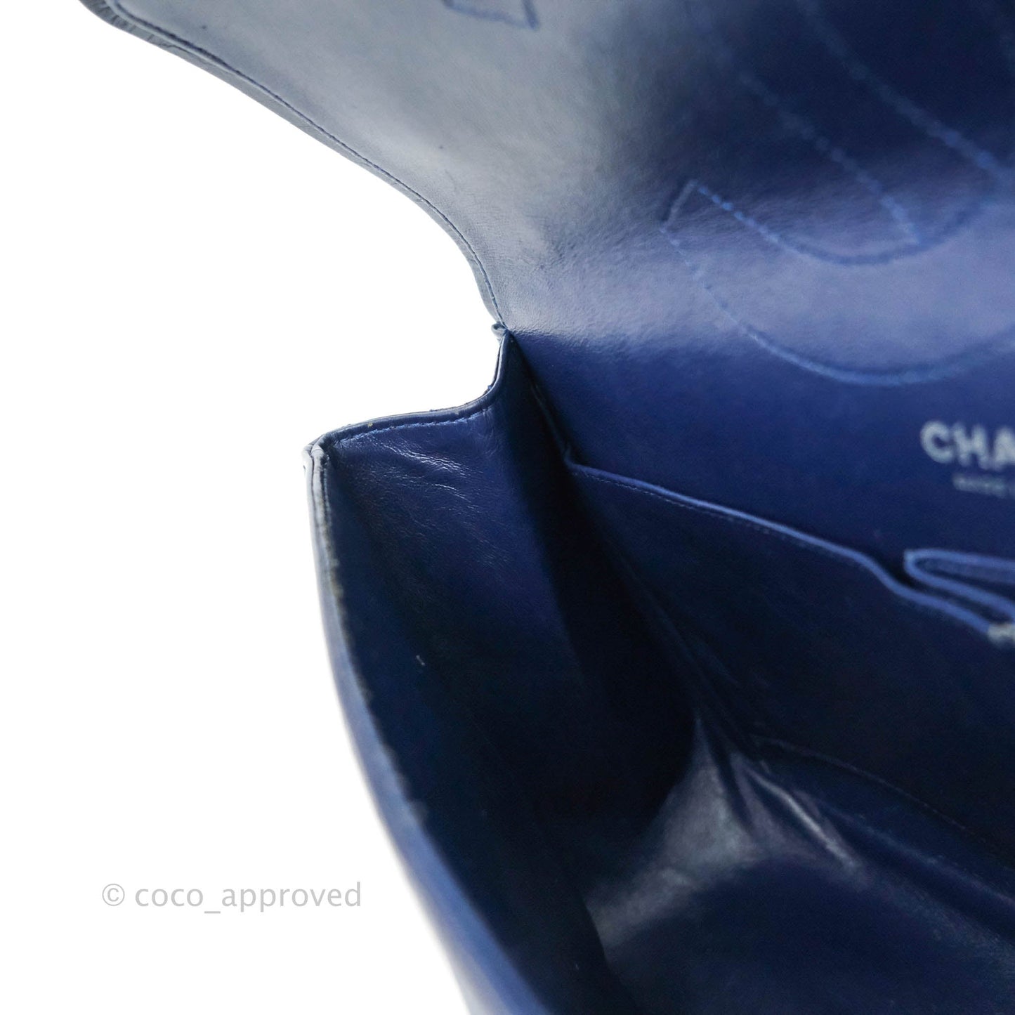 Chanel Reissue 227 Quilted Navy Aged Calfskin Ruthenium Hardware