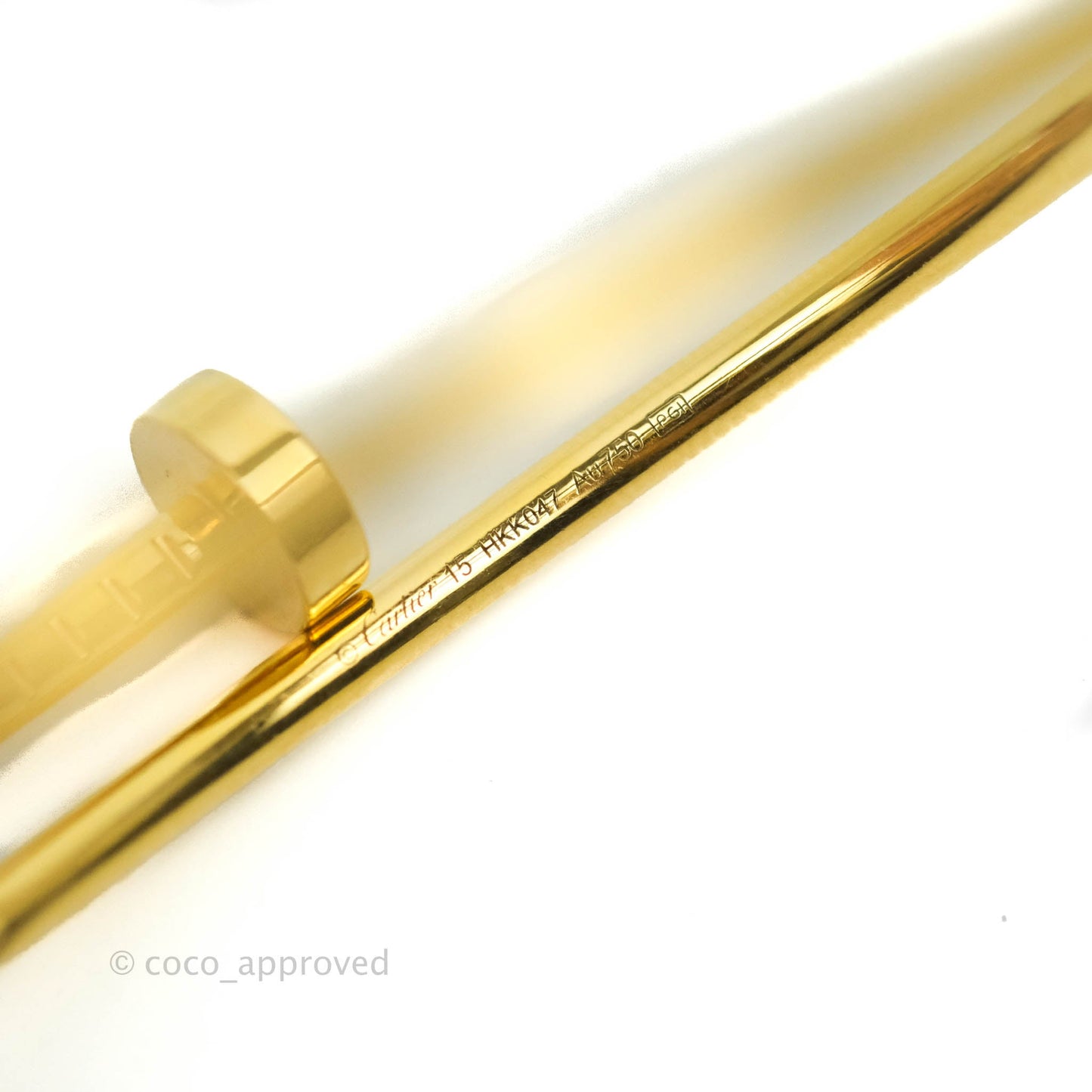 Cartier Small Juste Un Clou Bracelet Yellow Gold