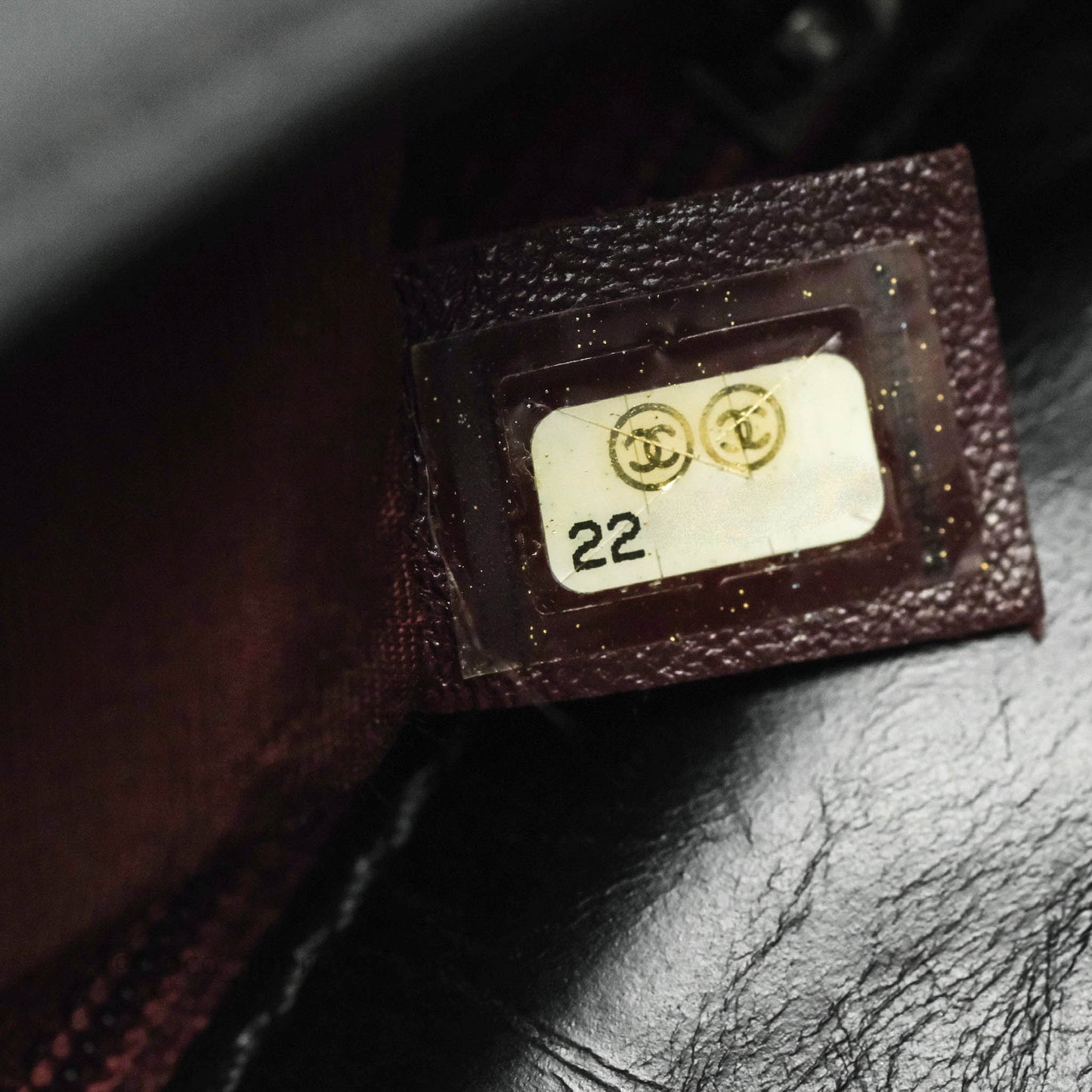 Chanel Quilted Double Sided Flap Black Aged Calfskin Ruthenium Hardware