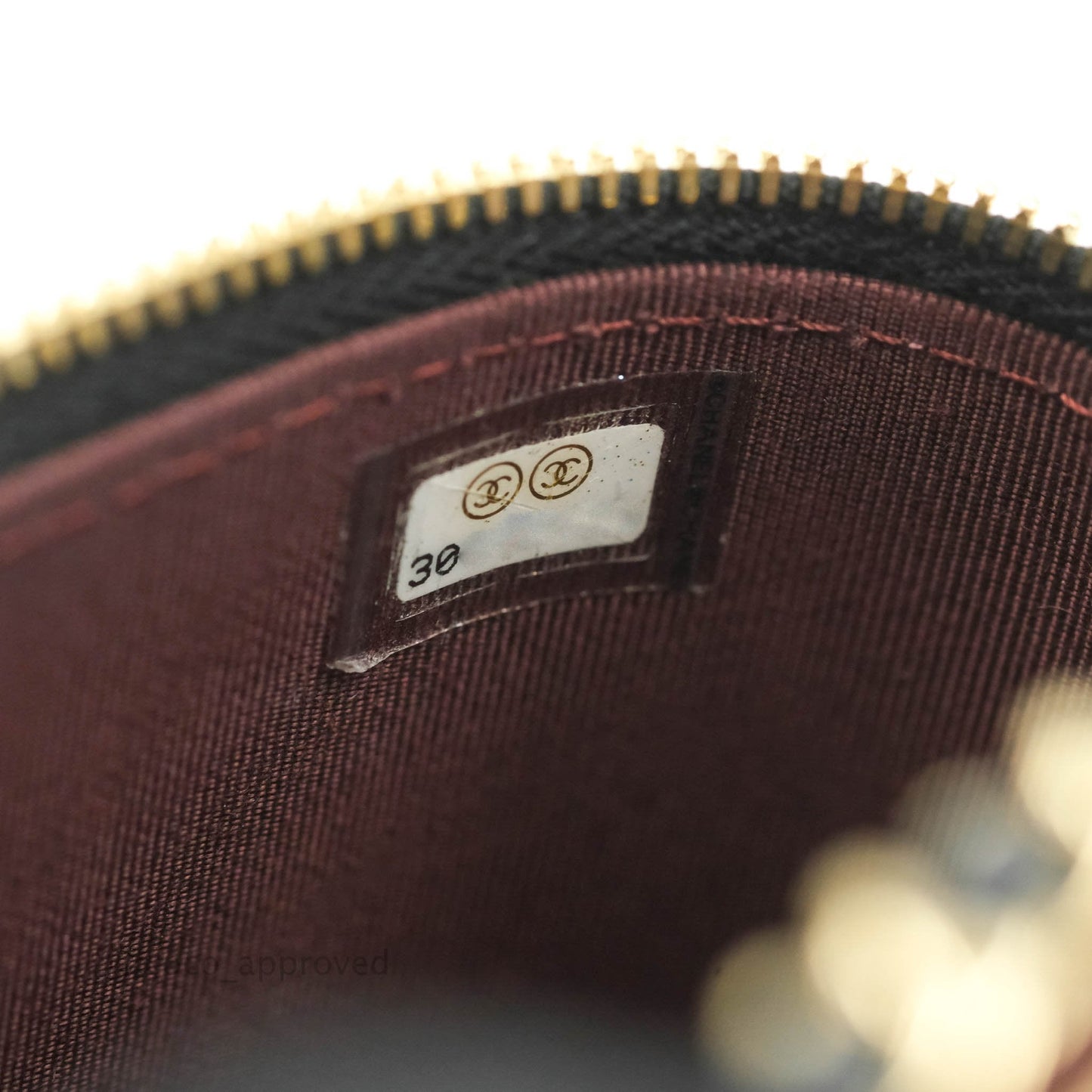 Chanel Classic Mini Vanity With Chain Black Lambskin Gold Hardware