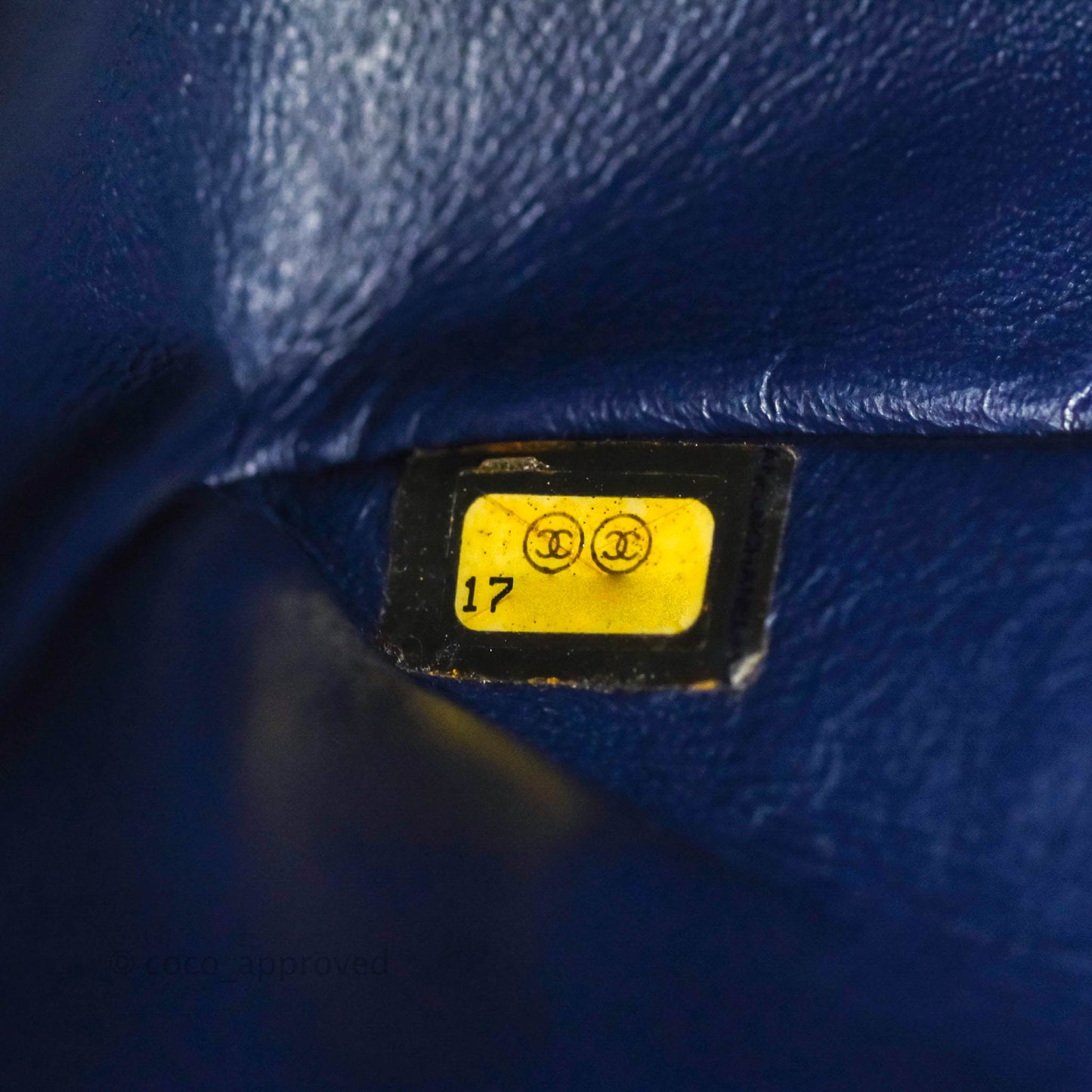Chanel Reissue 227 Quilted Navy Aged Calfskin Ruthenium Hardware