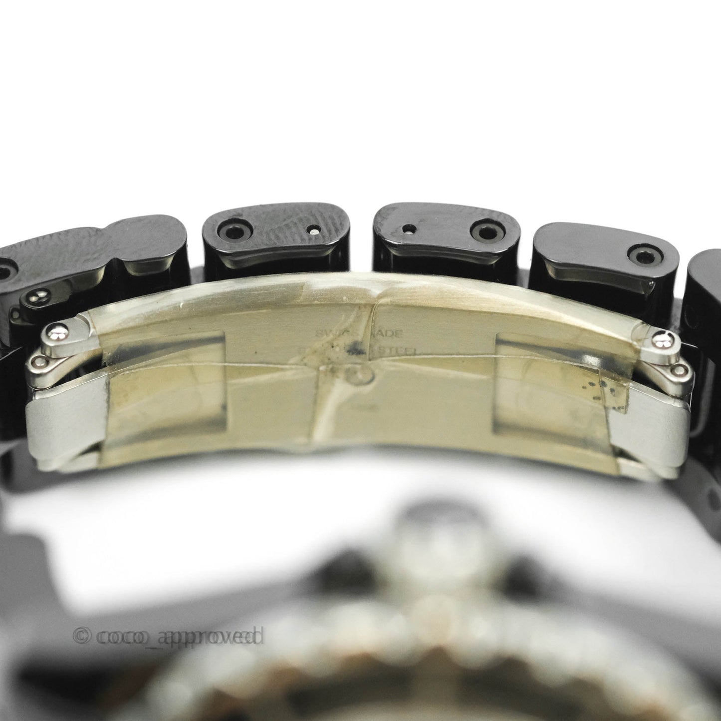 Chanel J12 Automatic Phantom Black Dial Black Ceramic Strap Women's Watch