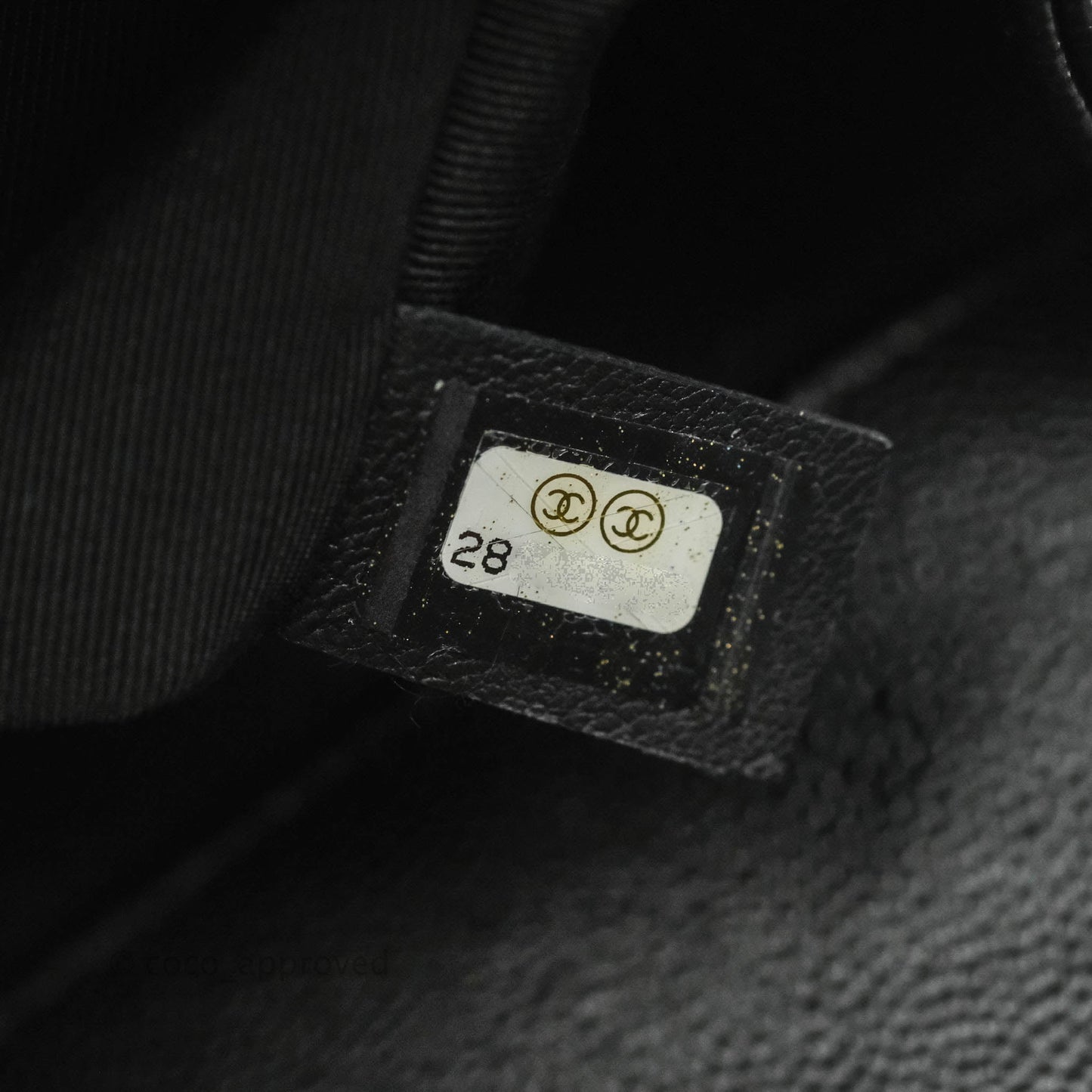 Chanel Quilted Medium Boy Bag Black Caviar Ruthenium Hardware