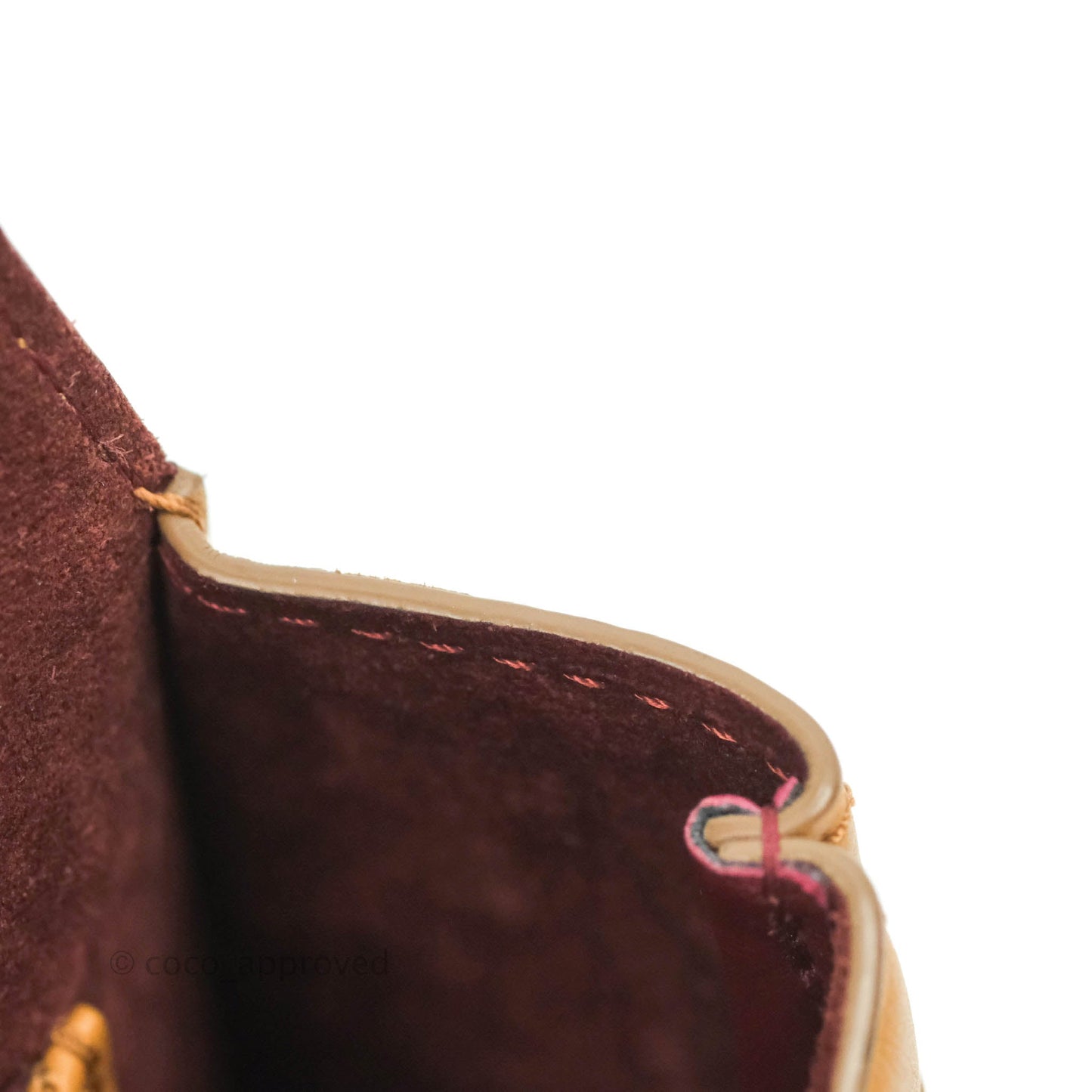 Chanel Quilted Flap With Coin Purse Caramel Calfskin Aged Gold Hardware 19K