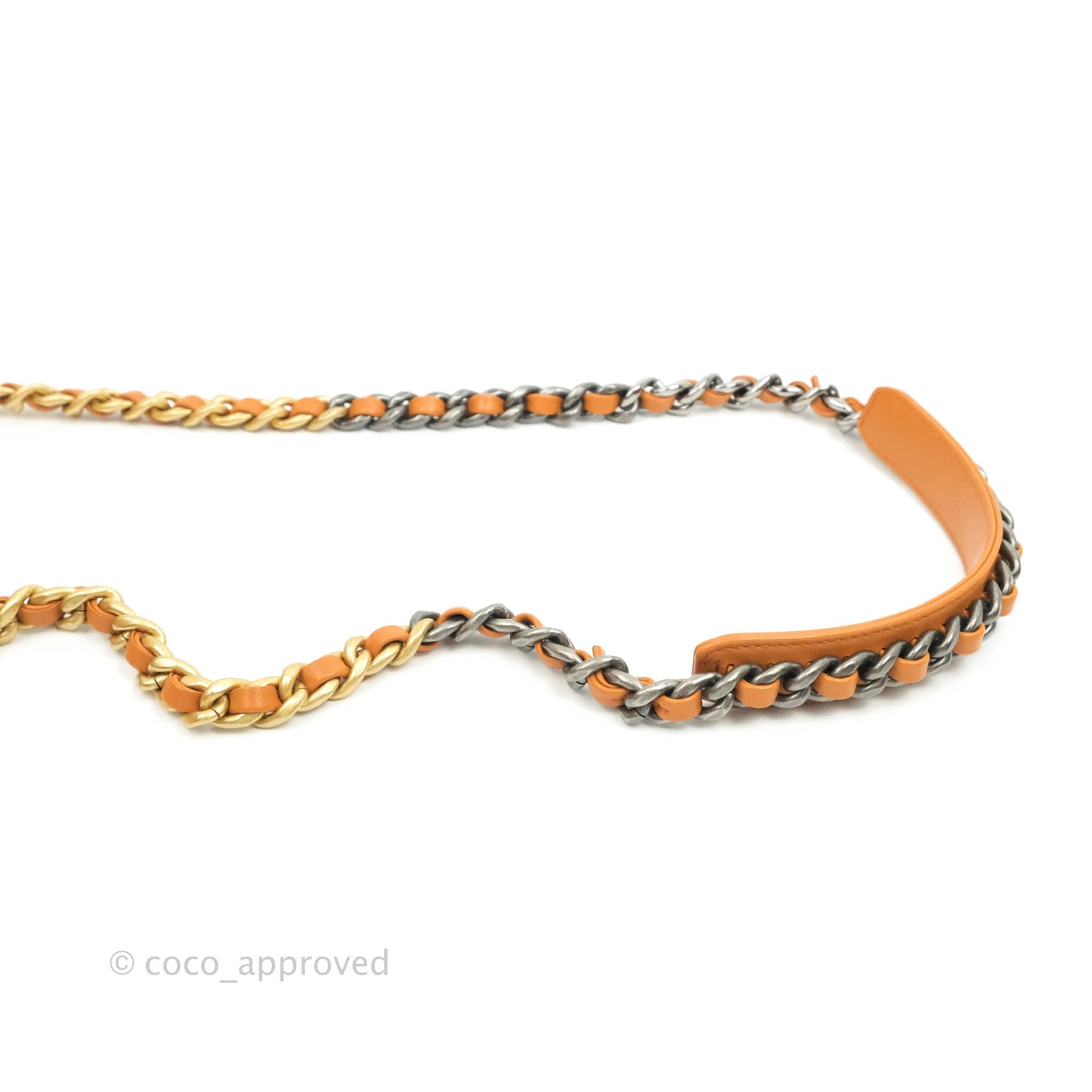 Chanel 19 Small Caramel Brown Mixed Hardware 21A