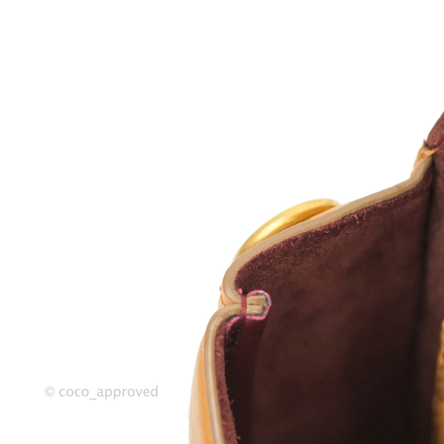 Chanel Quilted Flap With Coin Purse Caramel Calfskin Aged Gold Hardware 19K