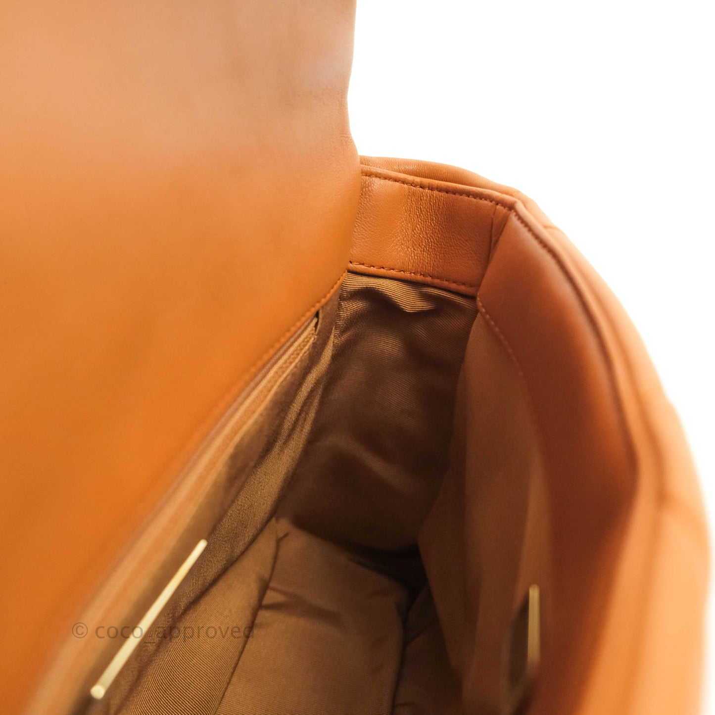 Chanel 19 Small Caramel Brown Mixed Hardware 21A