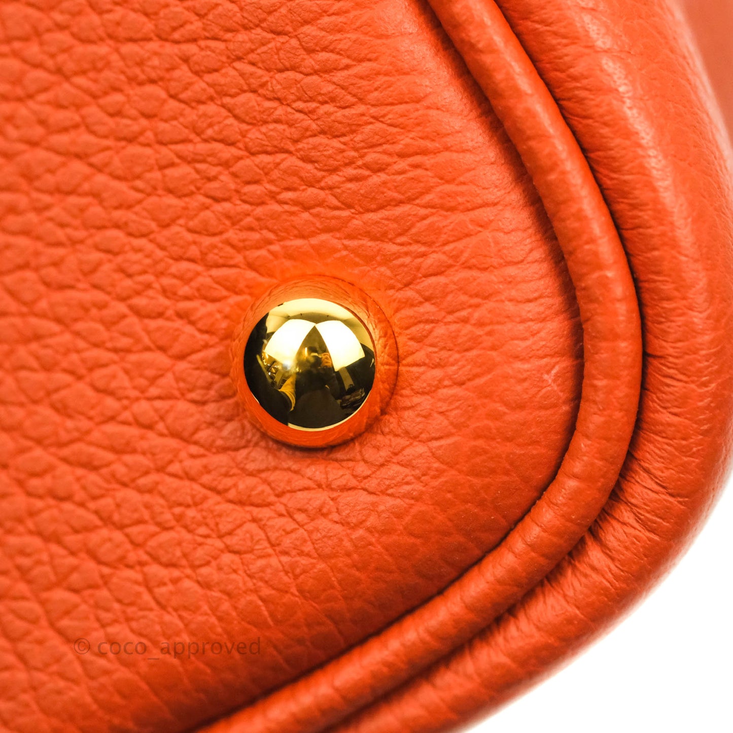 Hermès Bolide Mini 1923 Evercolour Terre Battue/Anemone Verso Gold Hardware