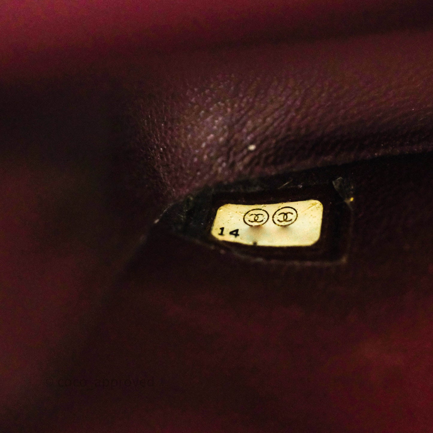 Chanel Classic M/L Medium Double Flap Black Lambskin Gold Hardware