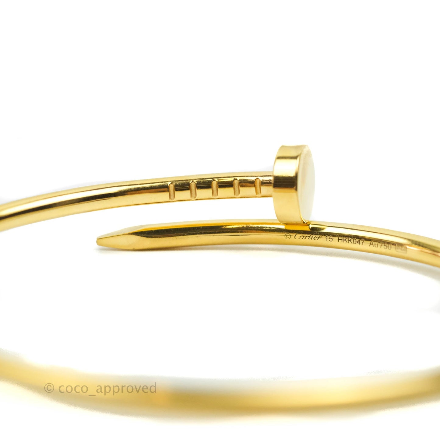 Cartier Small Juste Un Clou Bracelet Yellow Gold