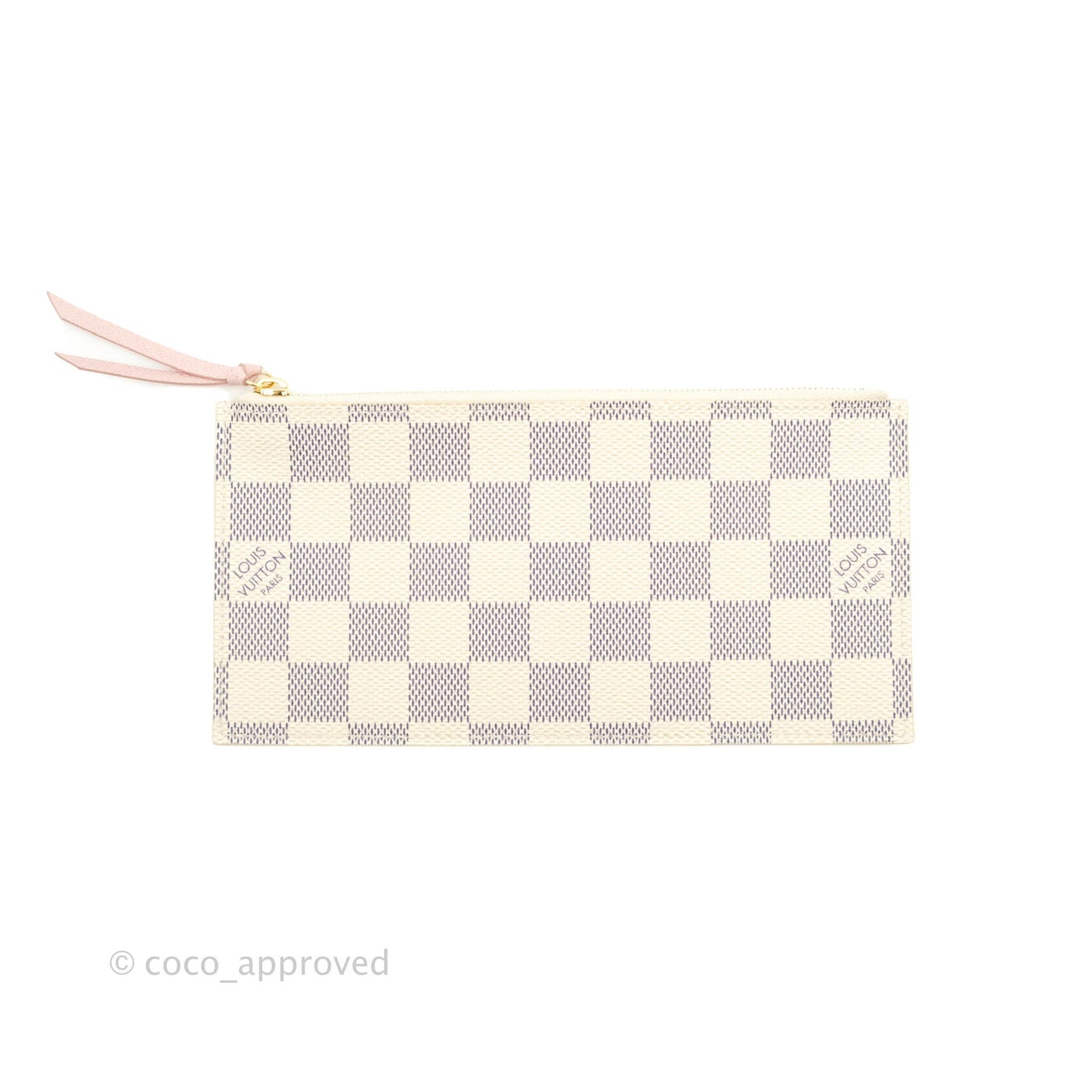 Louis Vuitton Canvas Pochette Félicie Bag Damier Azur