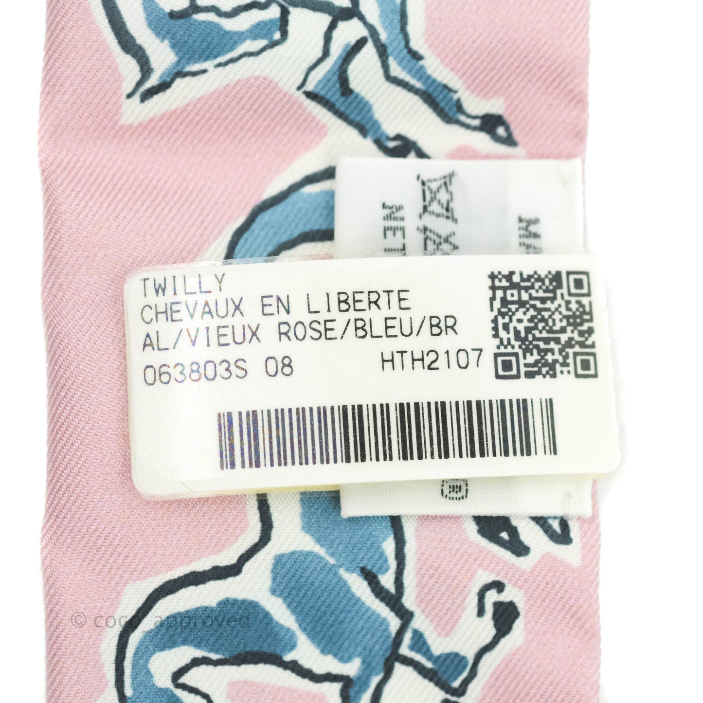 Hermès Silk Chevaux en Liberte Twilly