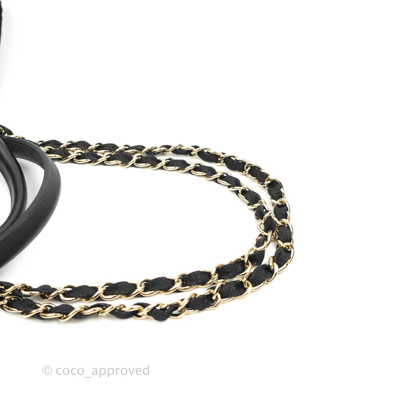 Chanel Deauville Charcoal Grey Canvas Gold Hardware