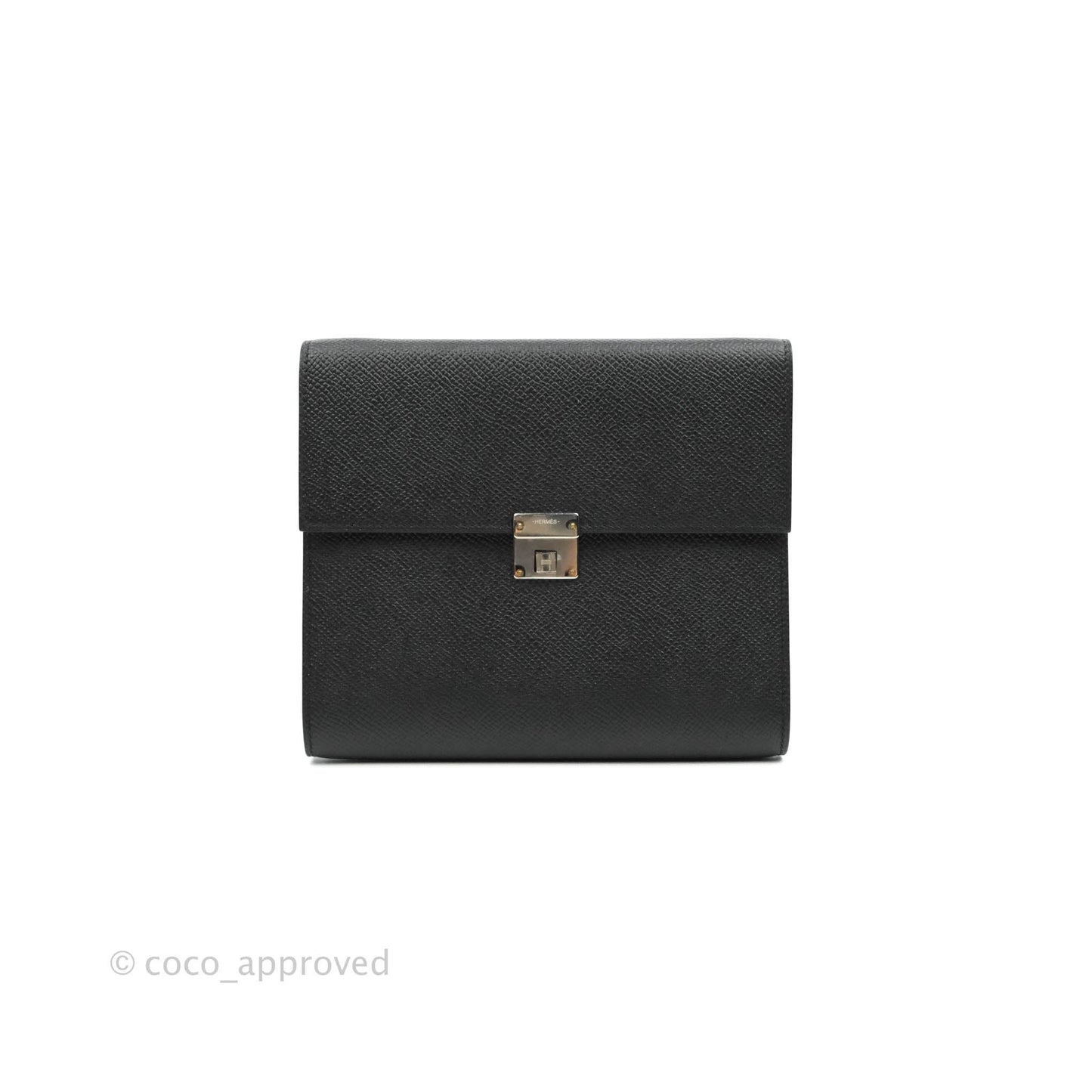 Hermès Clic 16 Wallet (on chain) Black Palladium Hardware