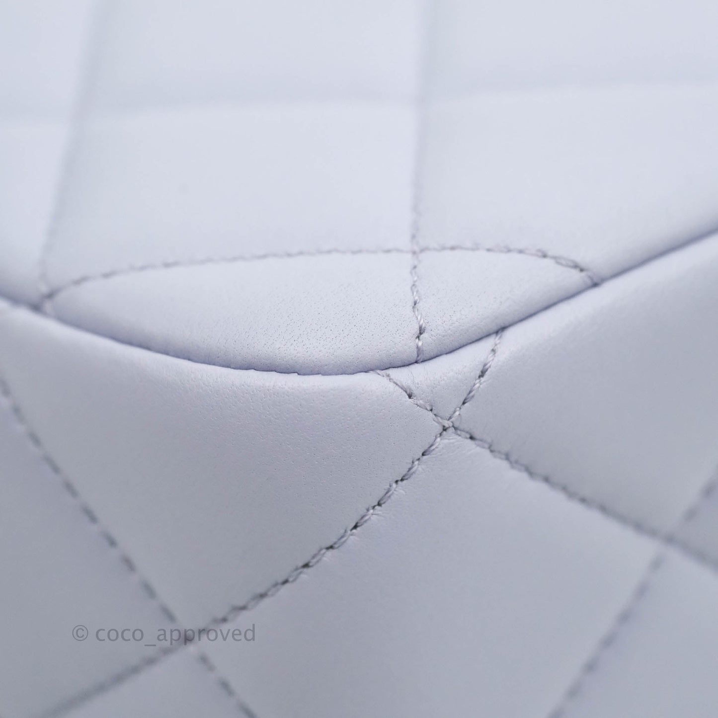 Chanel Quilted My Perfect Mini With Pearl Lilac Lambskin Silver Hardware