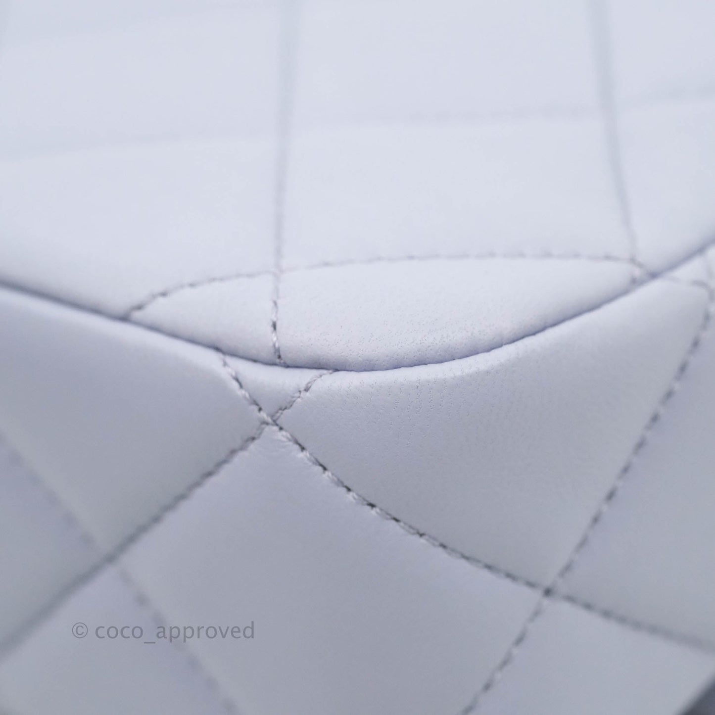 Chanel Quilted My Perfect Mini With Pearl Lilac Lambskin Silver Hardware