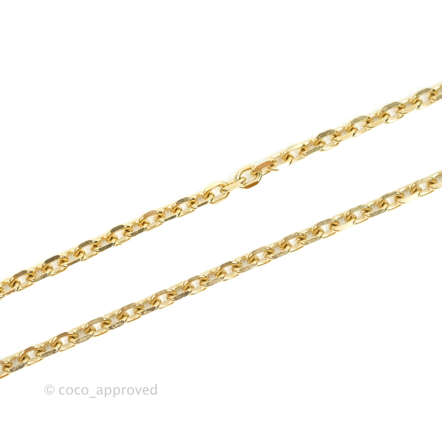 Chanel CC Crystal Choker Gold Tone 21B