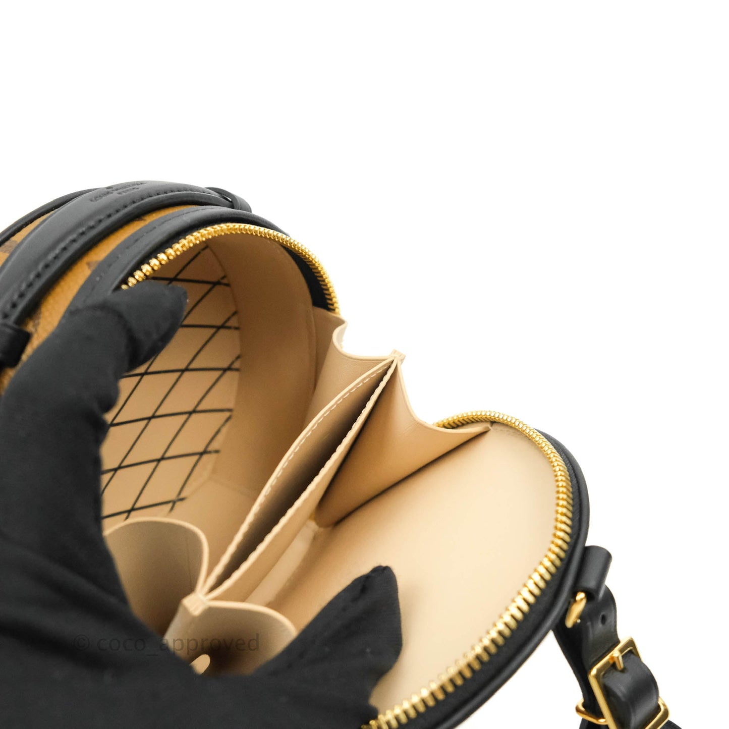 Louis Vuitton Mini Boîte Chapeau Monogram Reverse Canvas