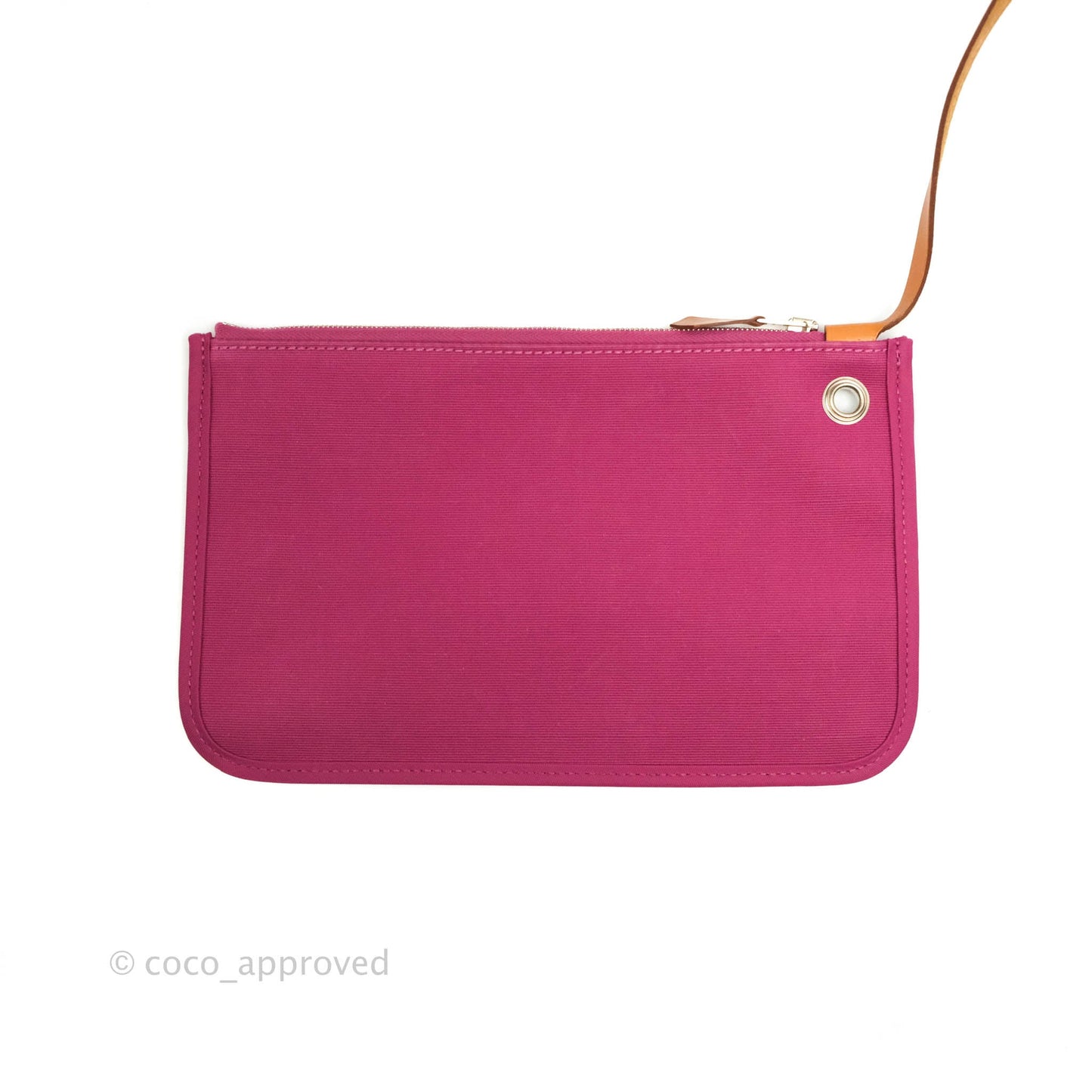 Hermès Herbag Zip 31 Rose Pourpre Tan Leather Palladium Hardware