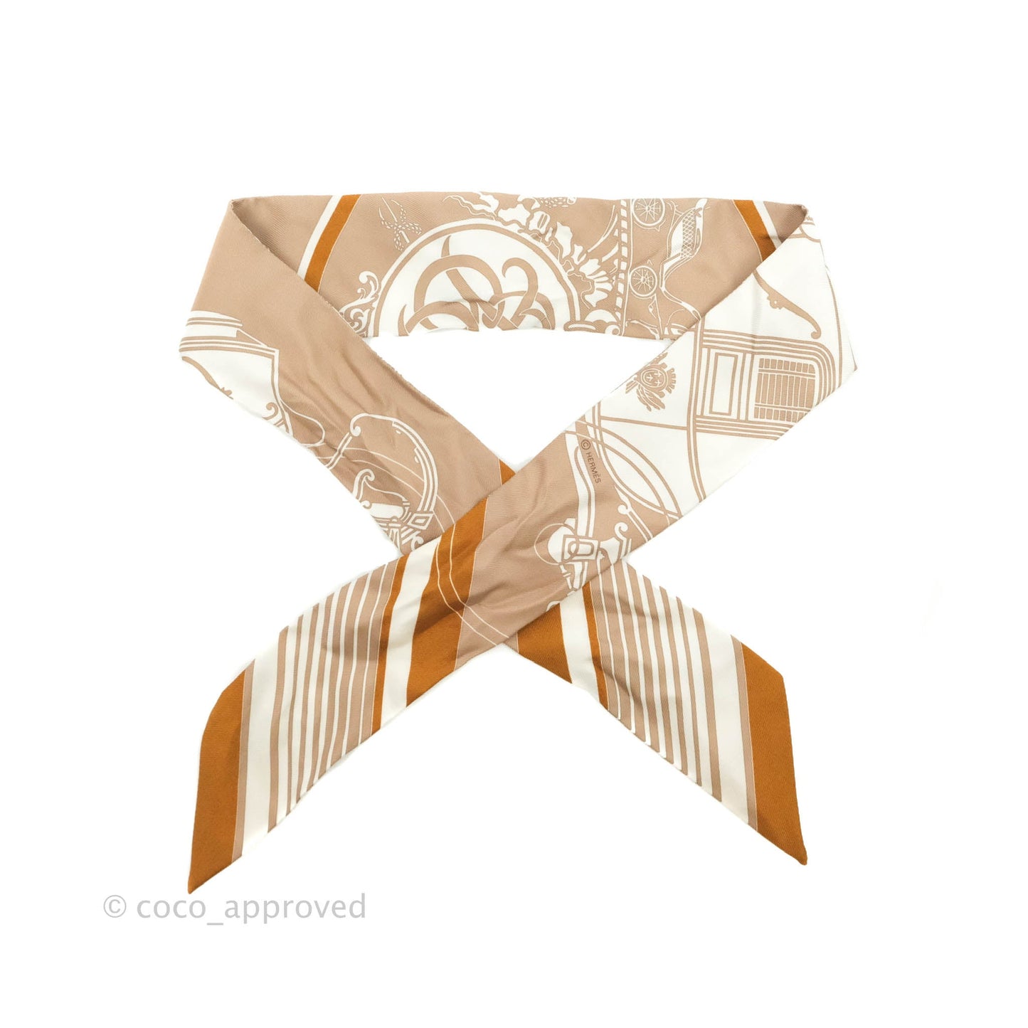 Hermès Silk Ex-Libris Les Parisiennes Twilly