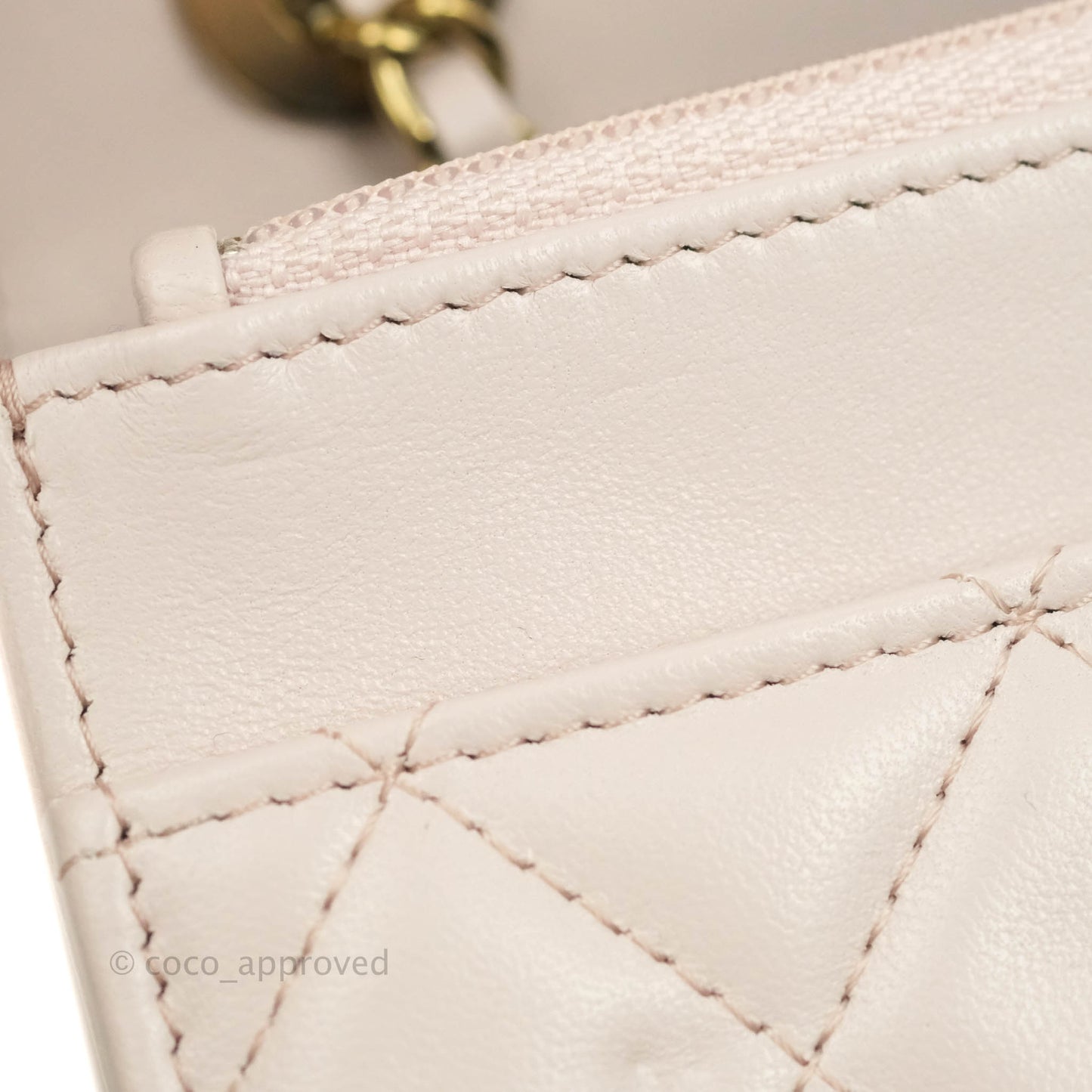 Chanel Trendy CC WOC Pale Pink Lambskin Gold Hardware