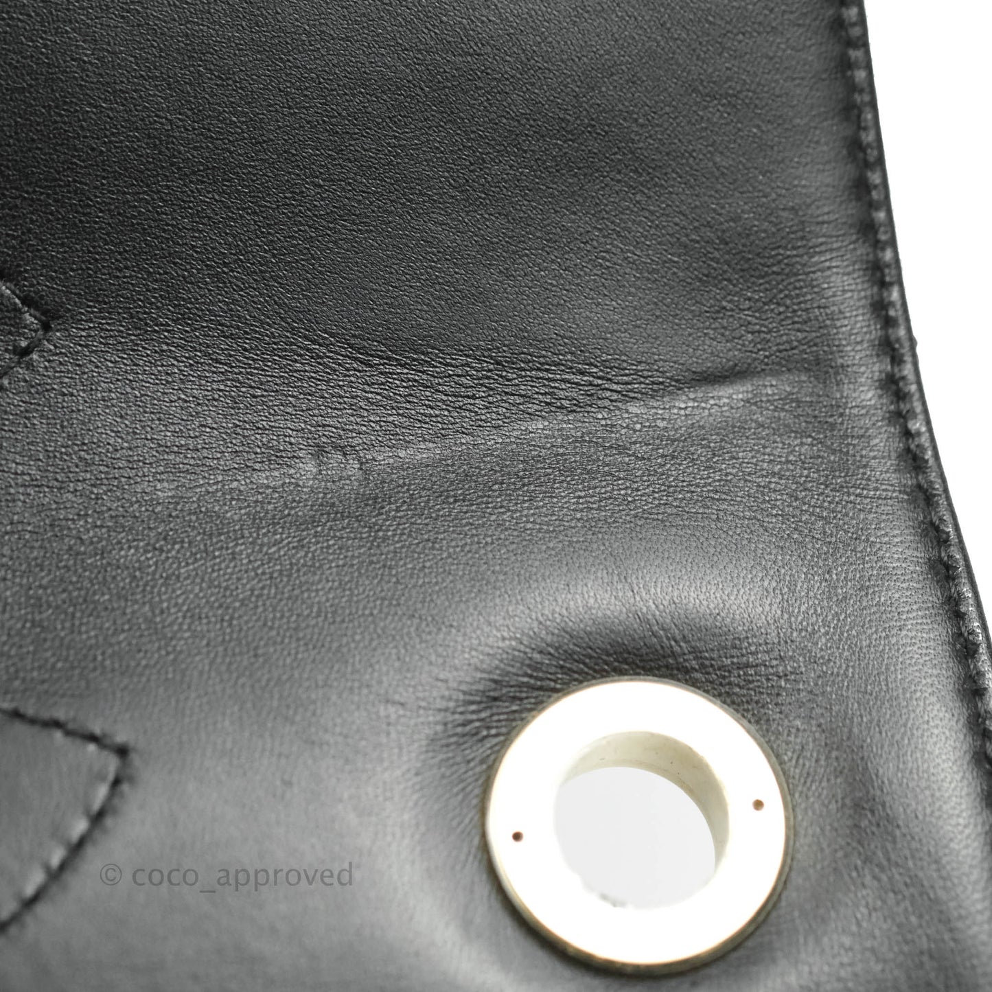 Chanel Small Trendy CC Black Lambskin Gold Hardware